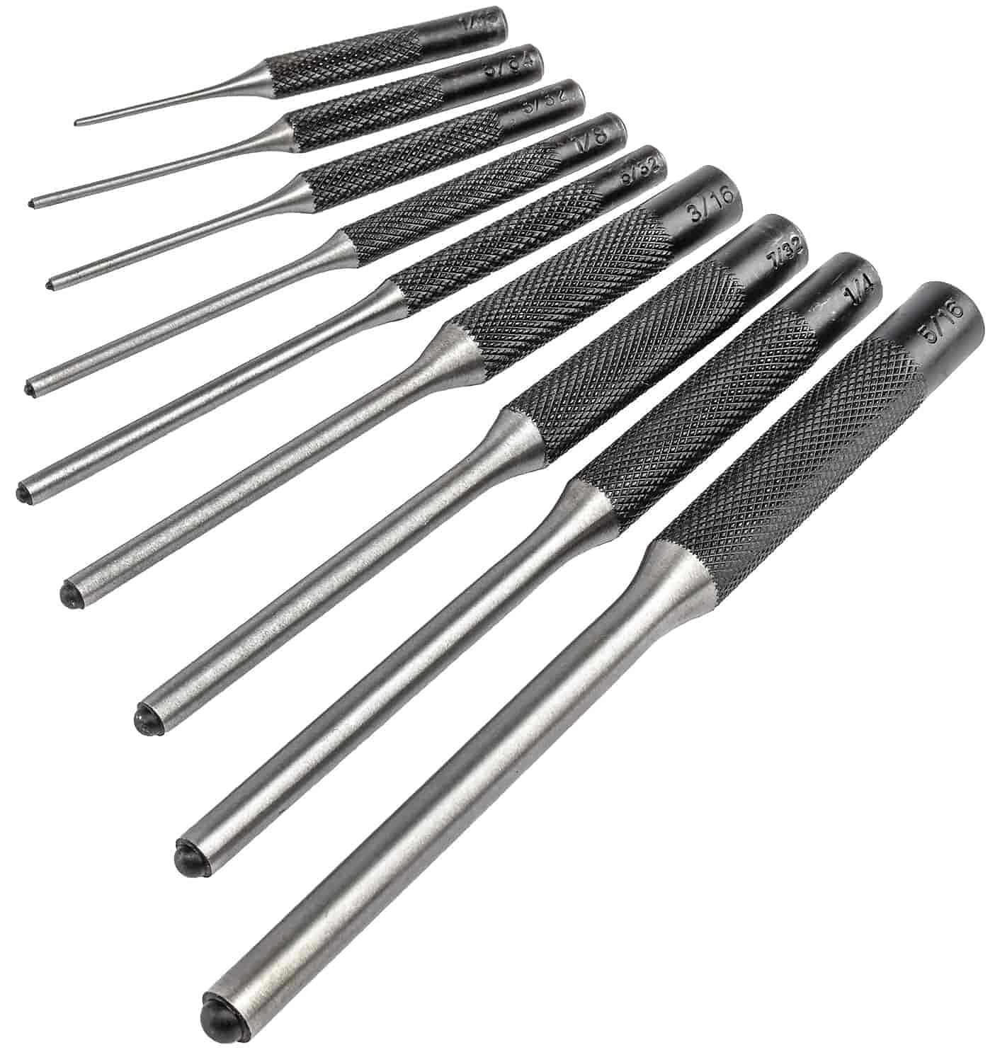 W7559 Roll Pin Punch Set 9 Piece Set