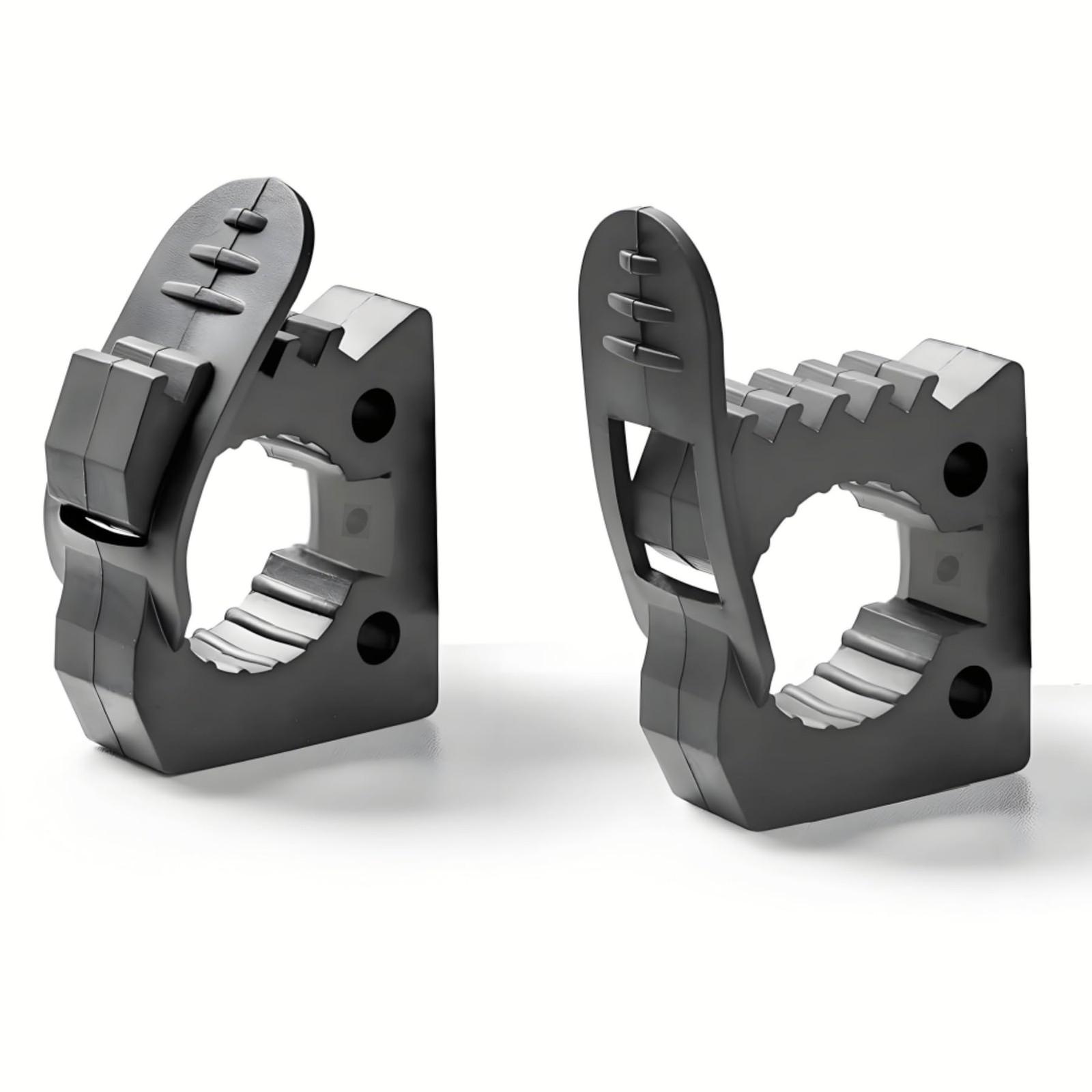 Aeloifft 2PCS Shovel mount,Quick Release Rubber Clamp 2pcs 1-1/5»to1-4/7″