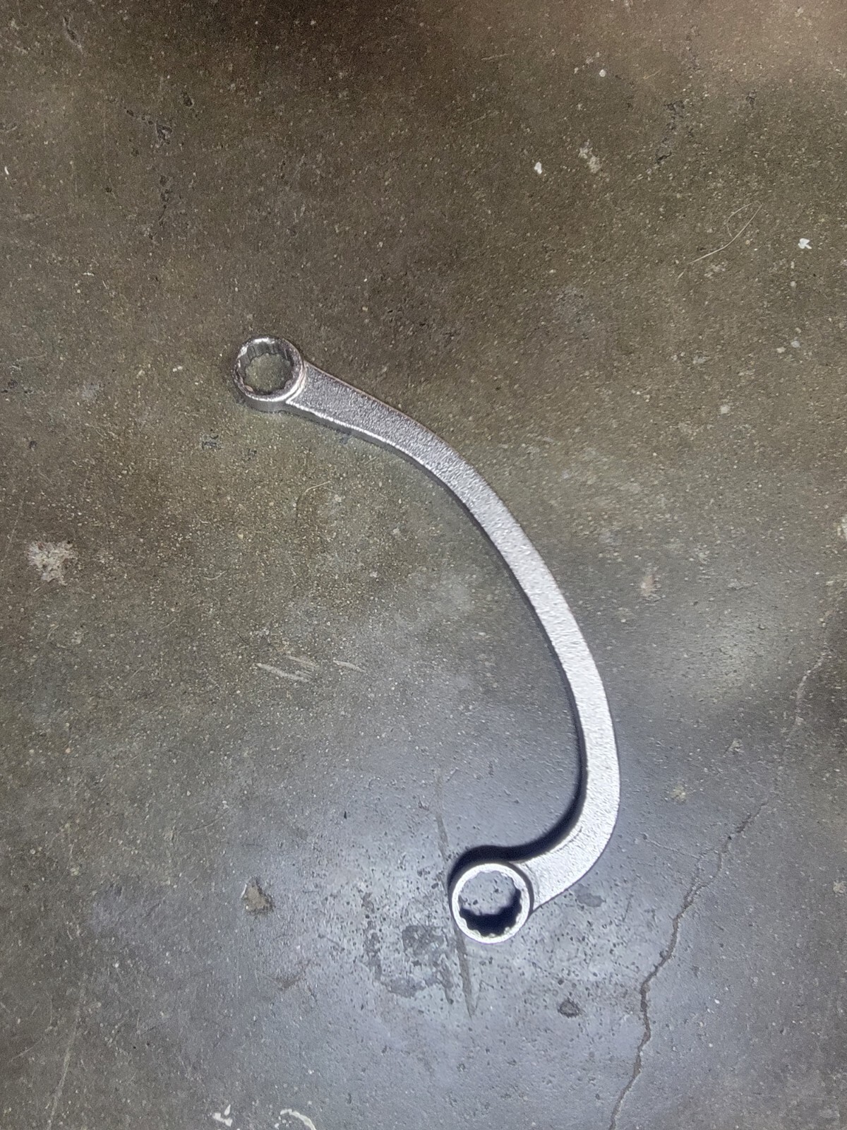NOS Bonney USA 2701 5/8in X 9/16in Obstruction Banana 12 Pt Wrench Vintage