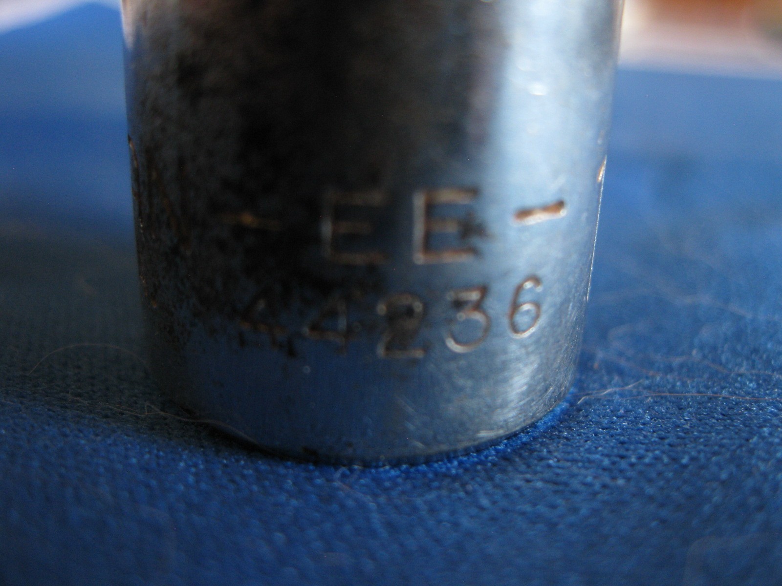 Craftsman Vintage 1/2″ Drive 15MM 12 Point Shallow Socket Metric EE 44236 USA