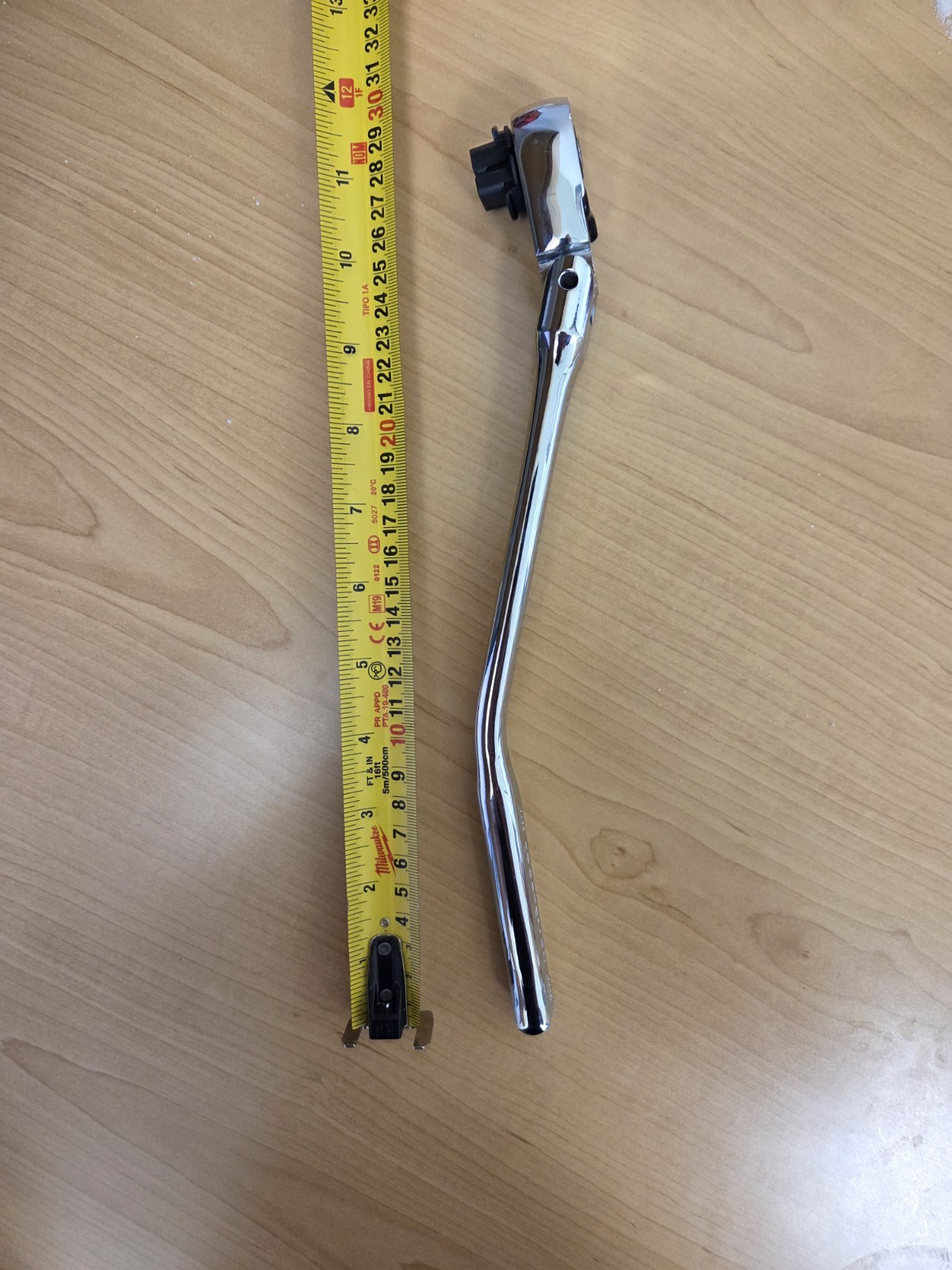 NEW! CRAFTSMAN 12″ 72-Tooth 3/8″ Drive Offset Handle Flex Head Ratchet CMMT99439