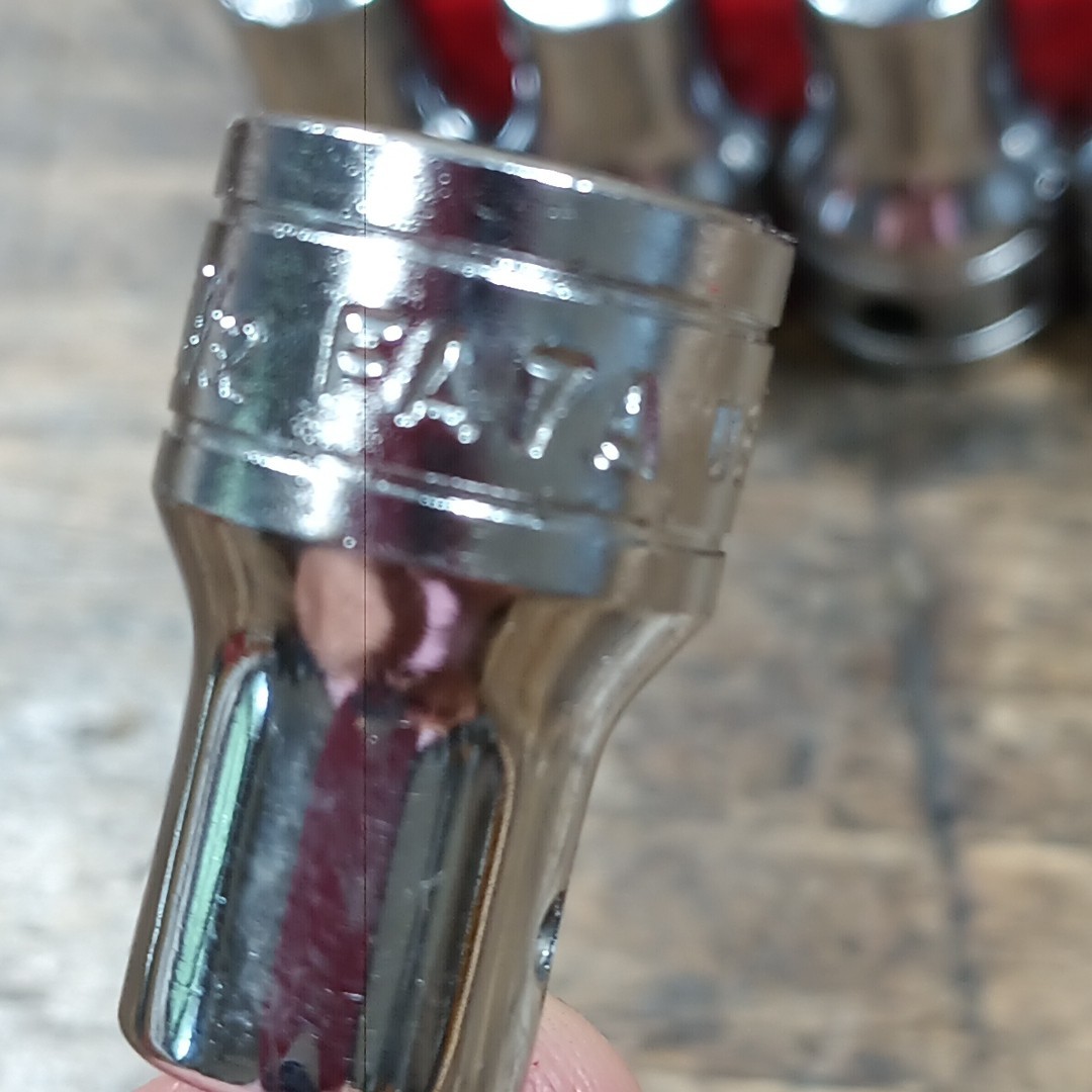 Snap-On Hex Bit Sockets 3/8 Drive FA4A FA4.5A FA5A FA6A FA7A FA8A FA10 Metal Cas