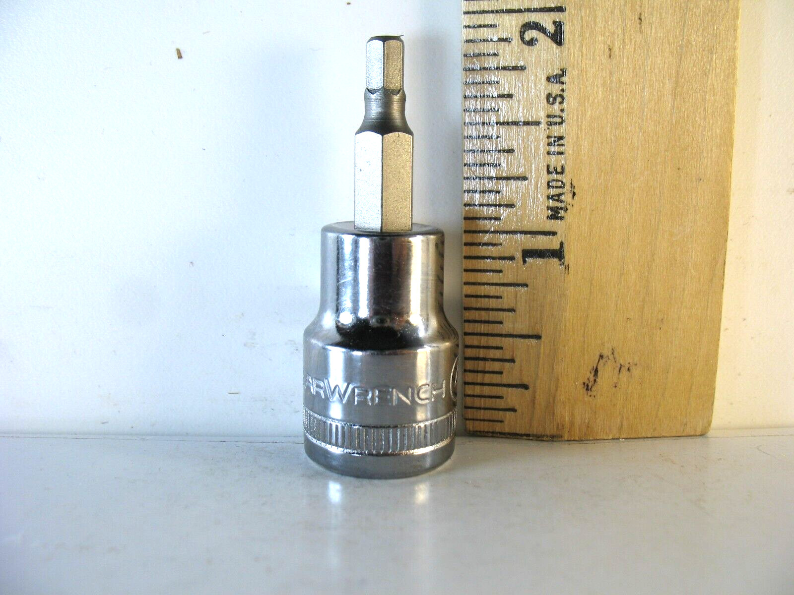 GearWrench 80425N, 3/8″ Drive Hex Bit Socket 4mm – Brand New