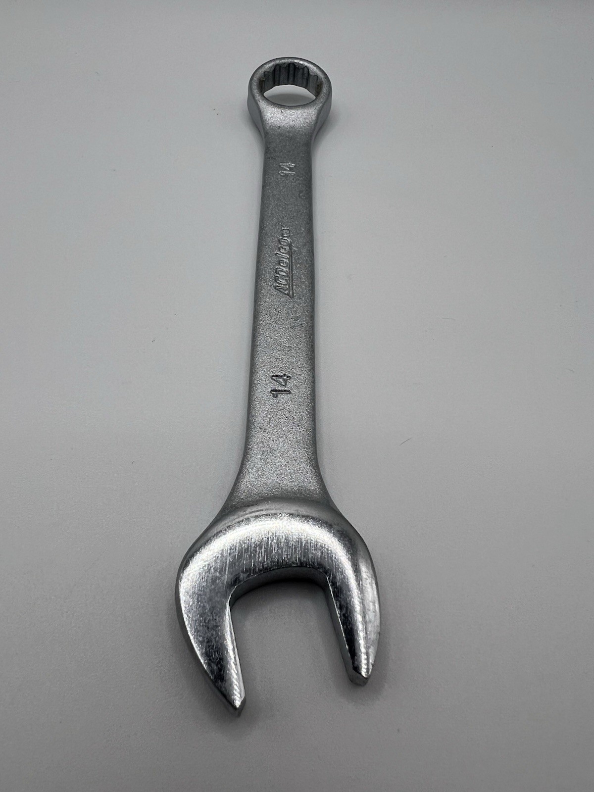 ACDelco 14mm Combination Wrench 12 Point Metric Short Length 6” Satin 11359