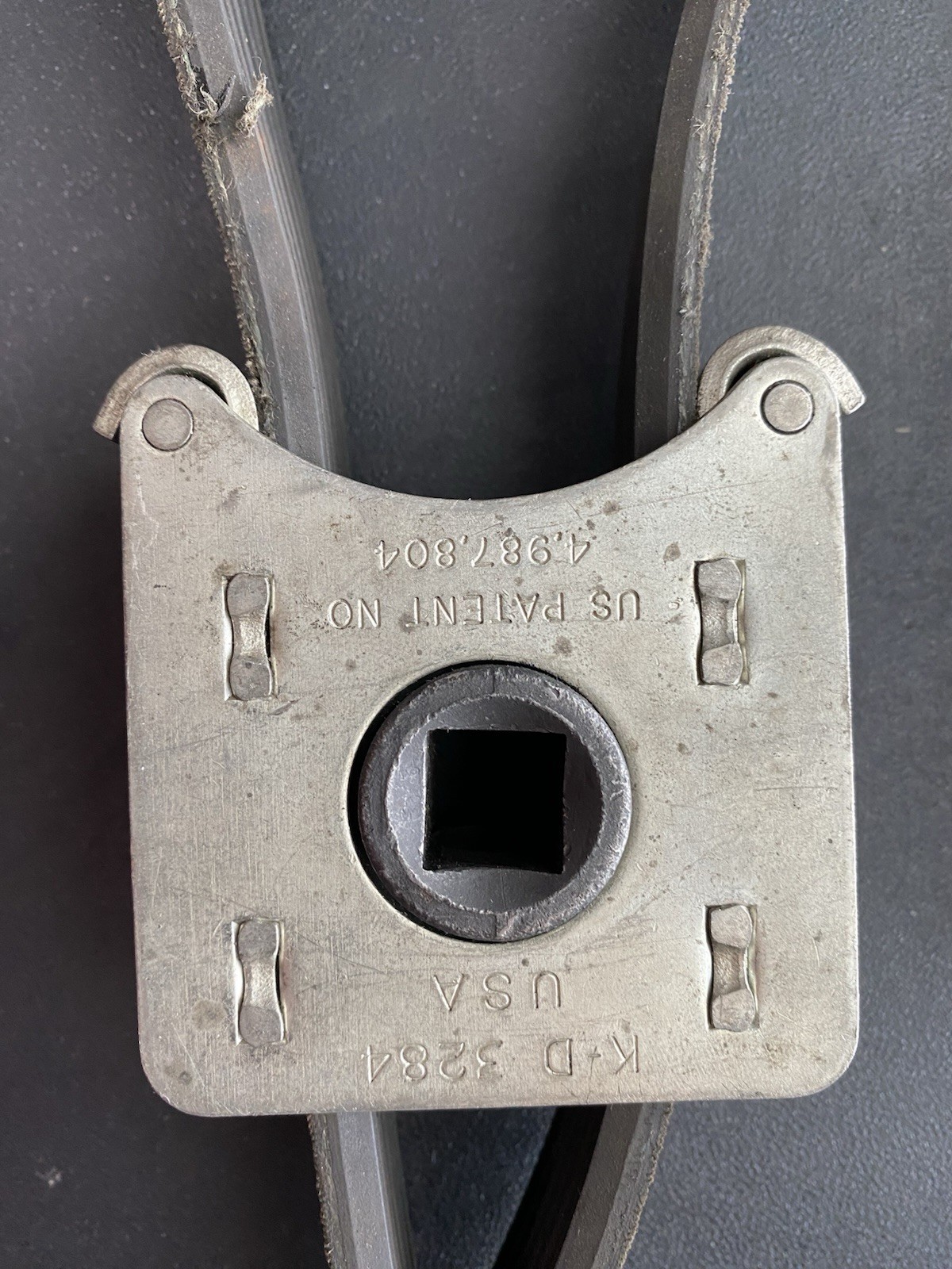 VINTAGE K-D TOOLS 3284 UNI-STRAP 1/2″ DRIVE OIL FILTER BELT STRAP WRENCH USA