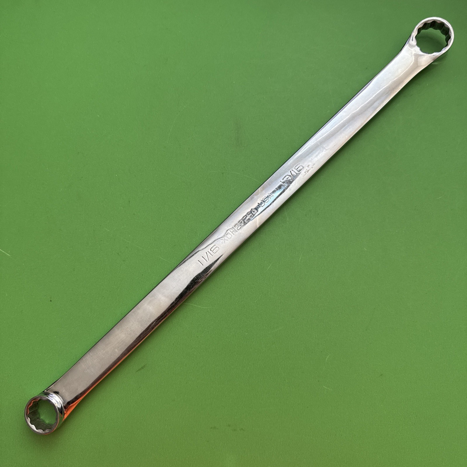 Snap-On 12-Pt SAE 11/16 x 13/16″ High-Performance 15° Offset Box Wrench XDH2226A