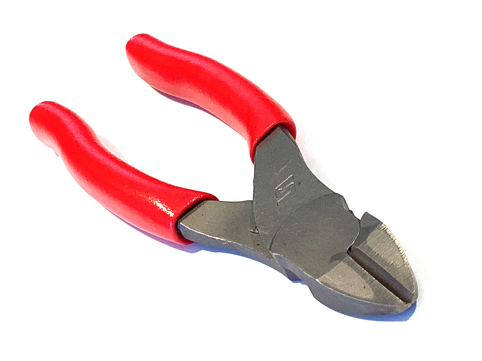 Snap on Tools USA NEW RED Soft Grip Vector Edge Diagonal Cutter Pliers 86ACF