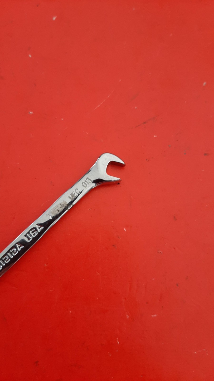 Snap-on Tools 3/16″ 15°/60° Offset Open-End Ignition Wrench DS1212A ENGRAVED 225