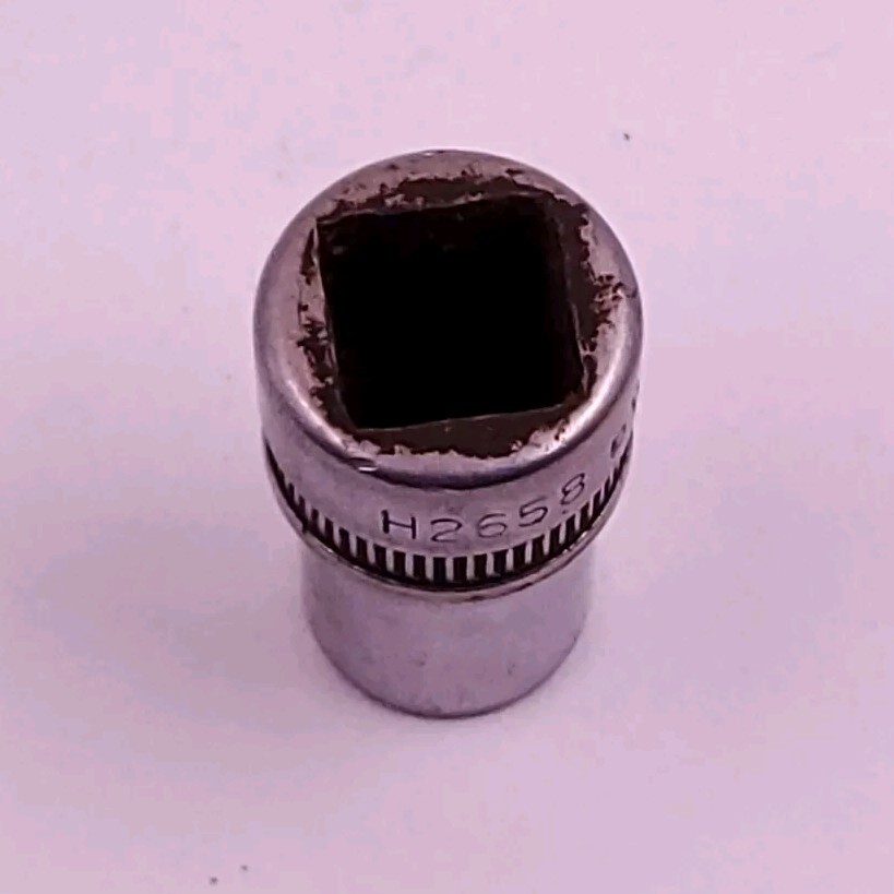 Wizard H2658 1/2″ Drive 12-Point 1/2″ Socket Chrome SAE