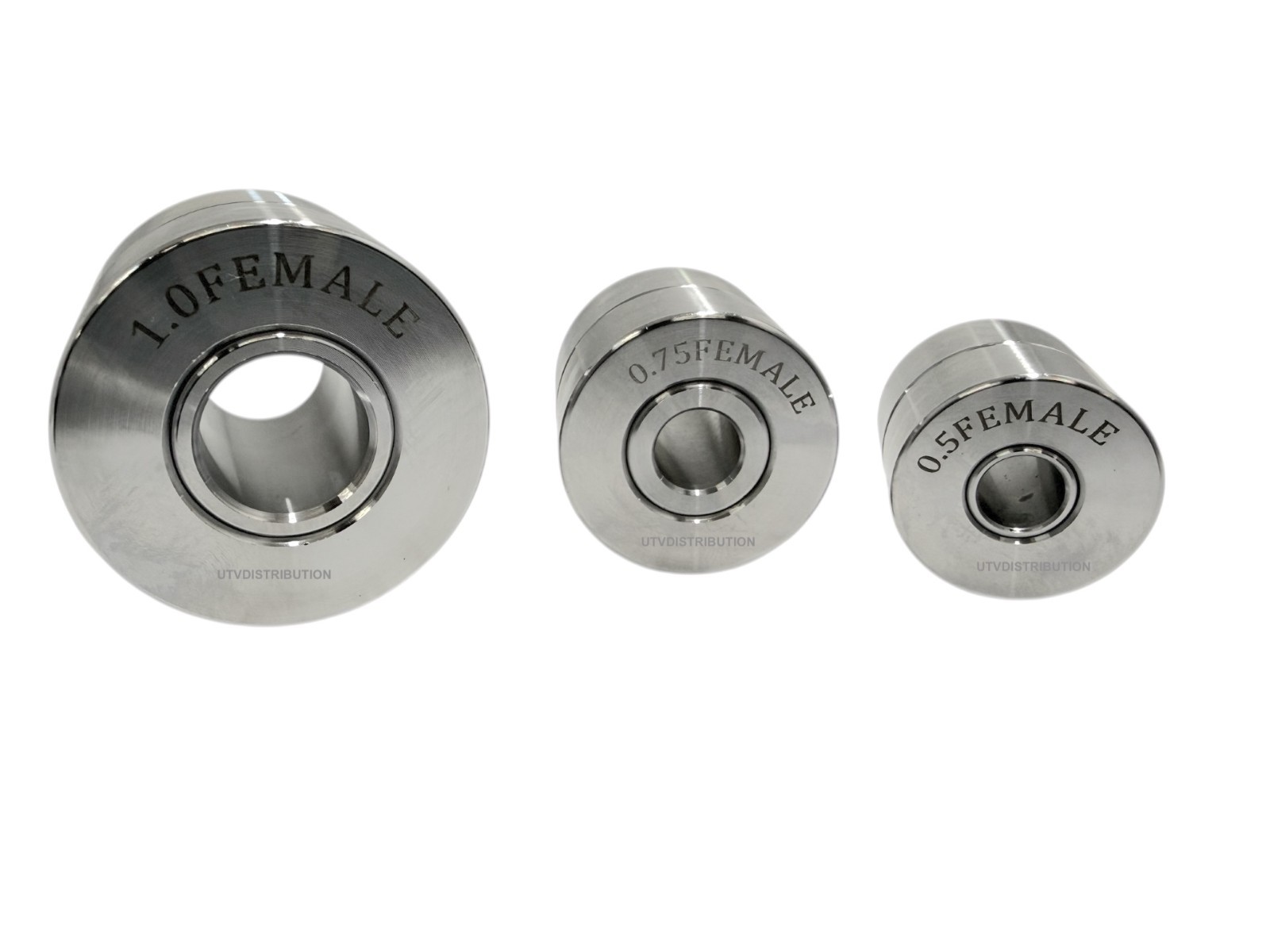 Dimple Die Set 3 Piece 1/2″ 3/4″ 1″ Bolt Together or Hydraulic Press USA MADE