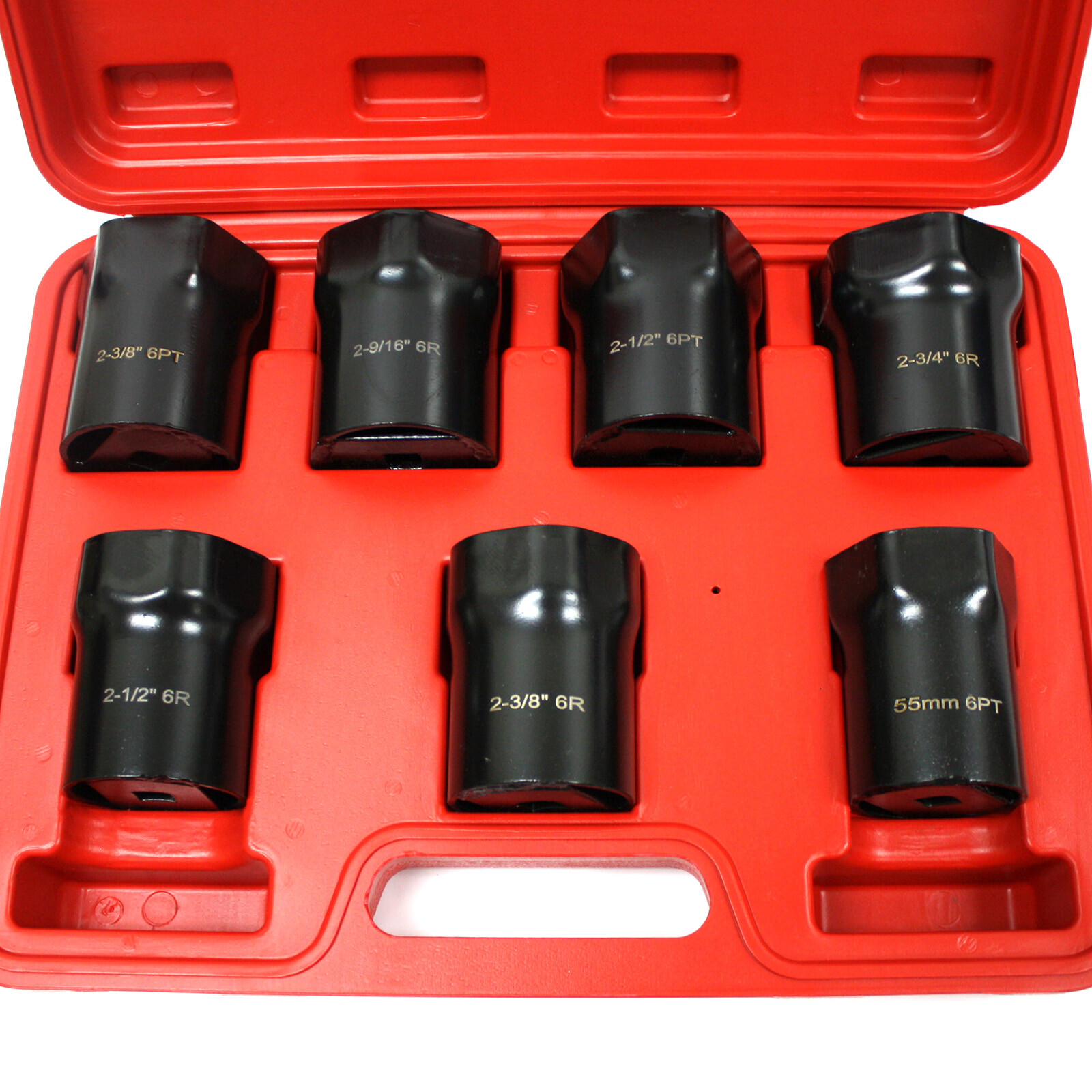 7pc Thin Wall Wheel Bearing Axle Lock Nut Socket Set Toyota FORD F150 F250 F350