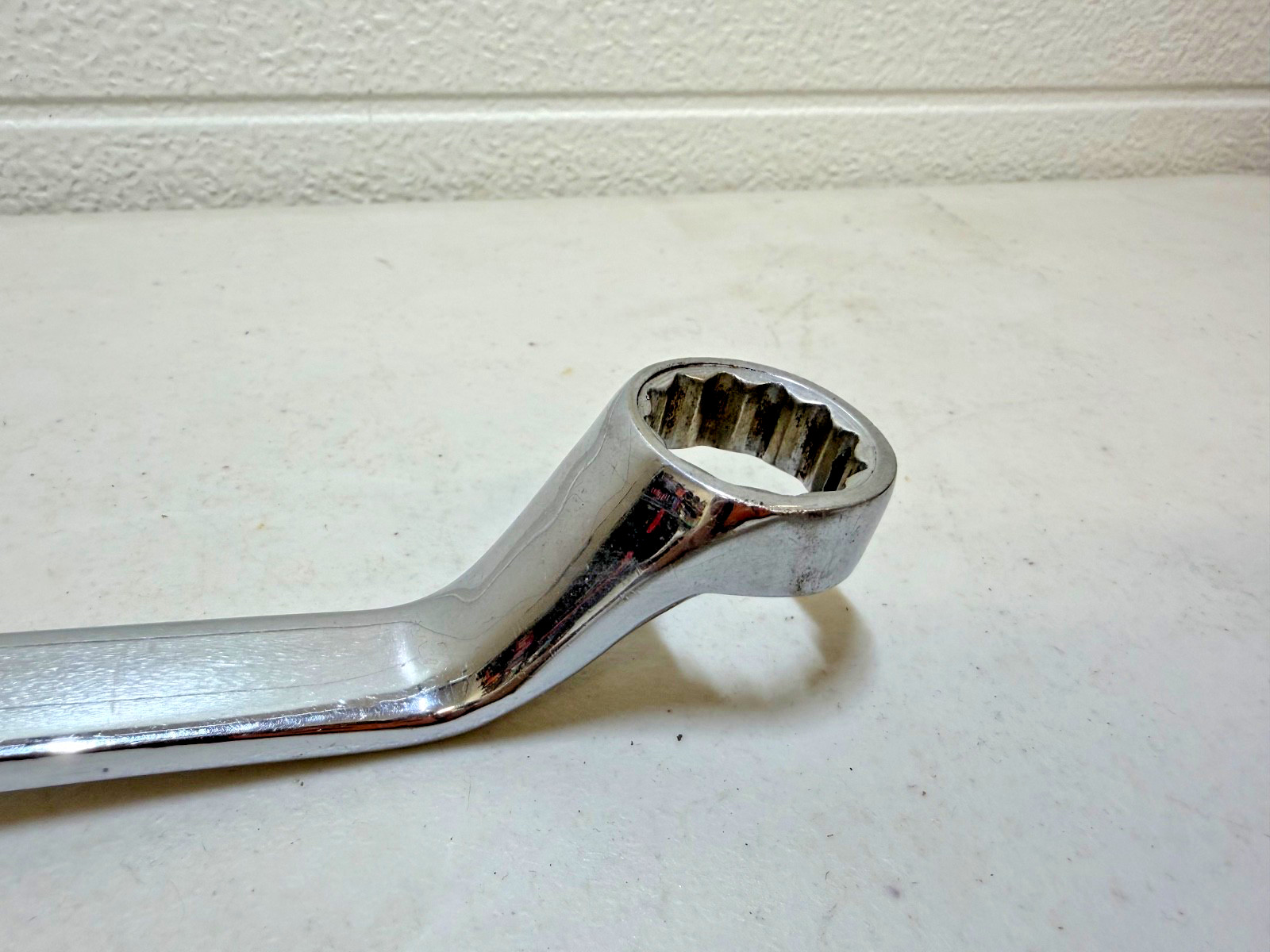 Snap On XOM1719 Metric 12 Point Double Box End 17mm / 19mm Deep Offset Wrench