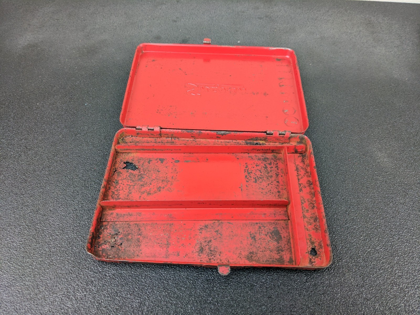 #bp277 Snap On KRA-275 Tool Box Red Metal Case for 1/4″ Drive Socket Set