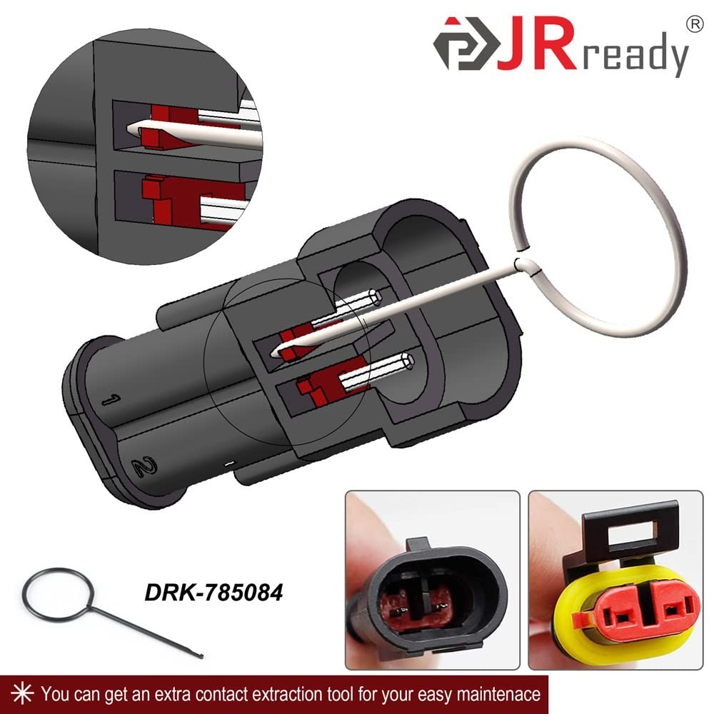 Pin Extractor Tool Set for AMP Super Seal, Metri-Pack, JST Connectors – 5PCS Aut