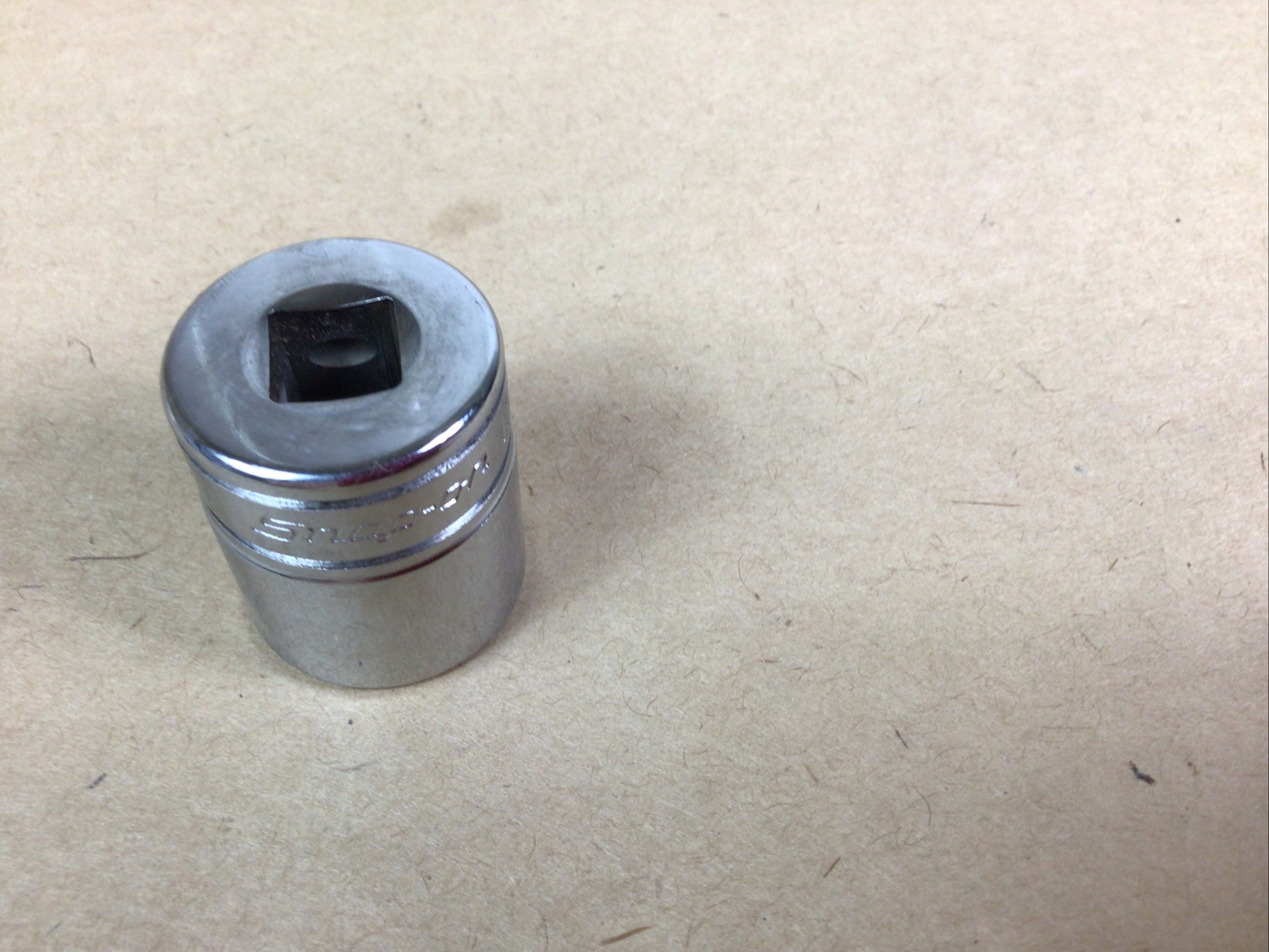 Snap-on Tools Canada *NEW* 3/8 Drive 13/16″ SAE 6pt Shallow Chrome Socket FS261