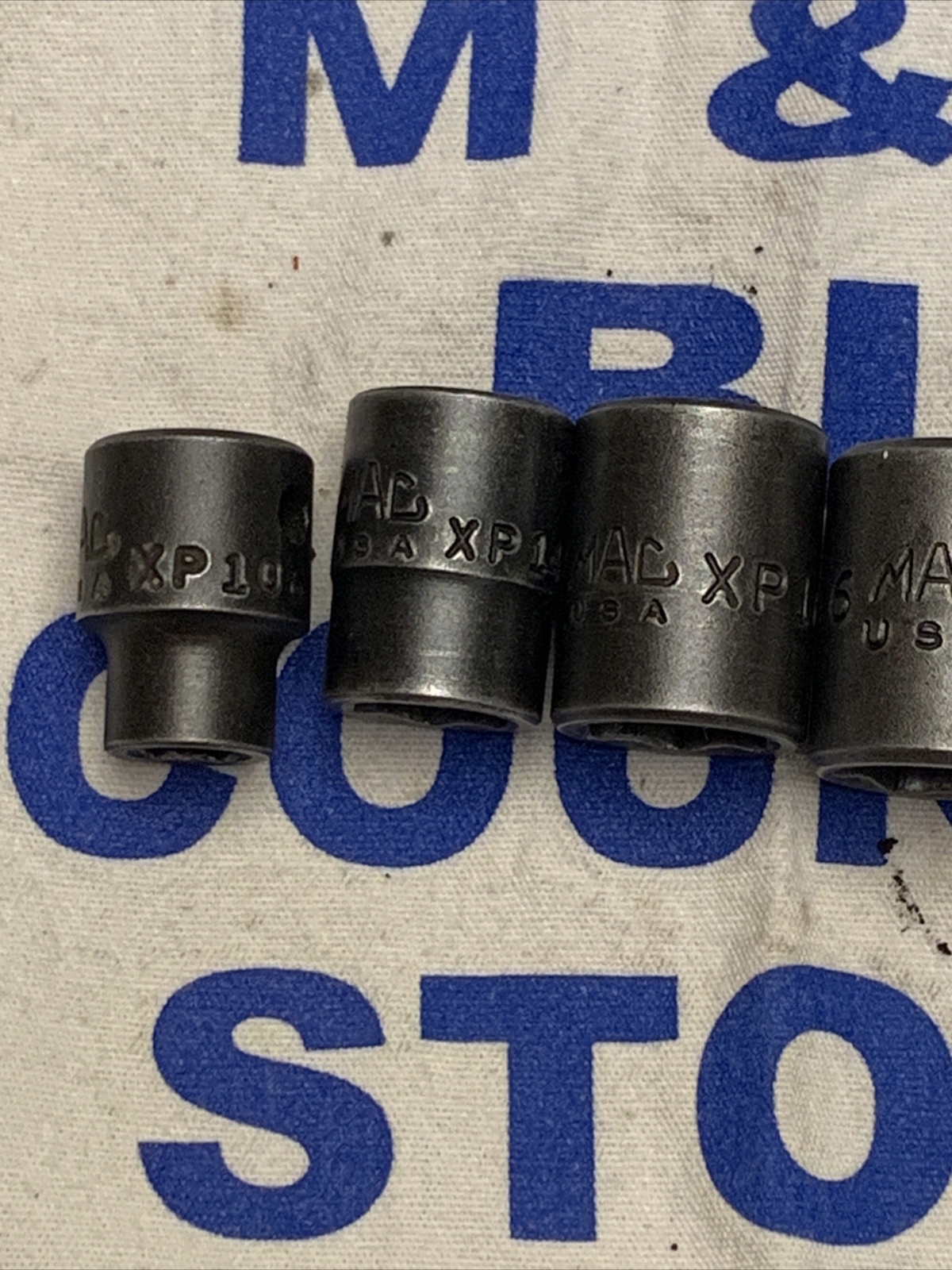 Mac Tools USA 3/8” Drive 6pt 6pc SAE Impact Socket Set XP Series