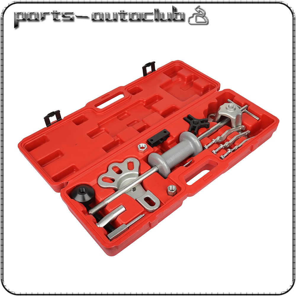 USA Slide Hammer Dent Puller Tool Kit Wrench Adapter Axle Bearing Hub Auto Set