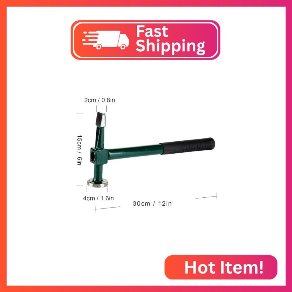 BinaryABC Sheet Metal Hammer,Auto Body Planishing Hammer,Car Body Repair Tool,Au