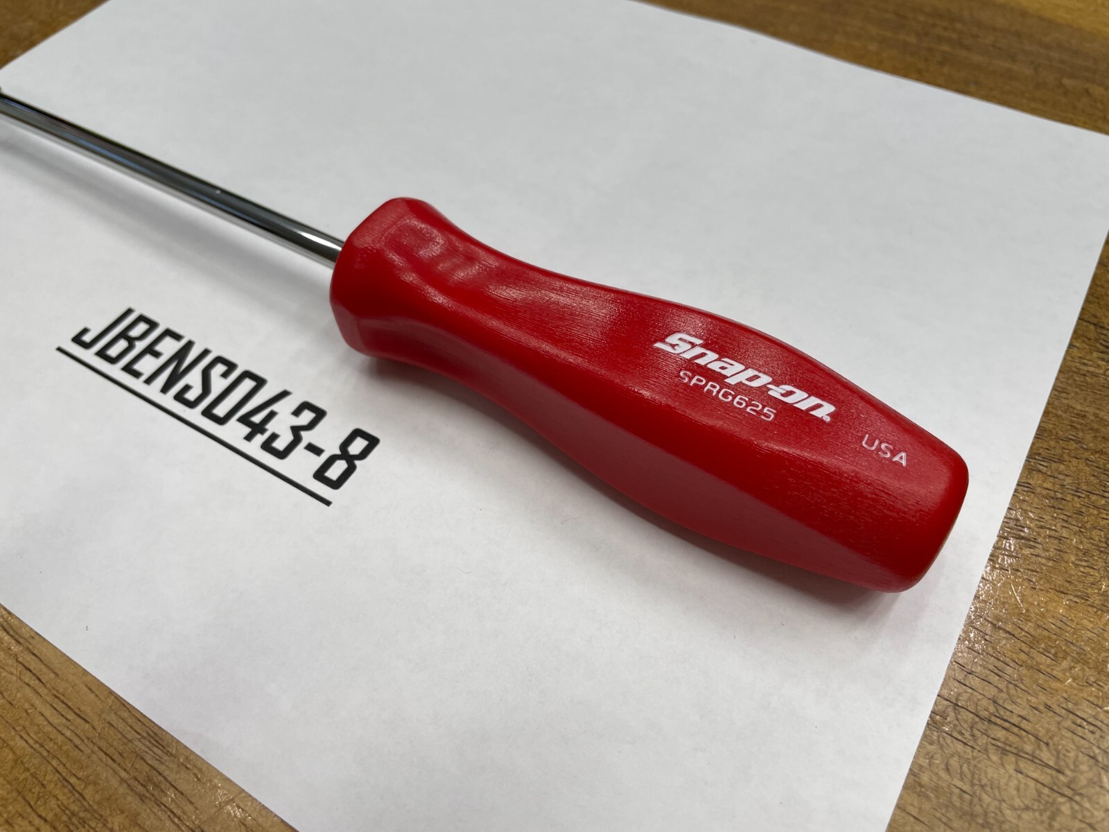 Snap-on Tools USA NEW RED 13/32″ Blade Width Push-Pull Spring Tool SPRG625R