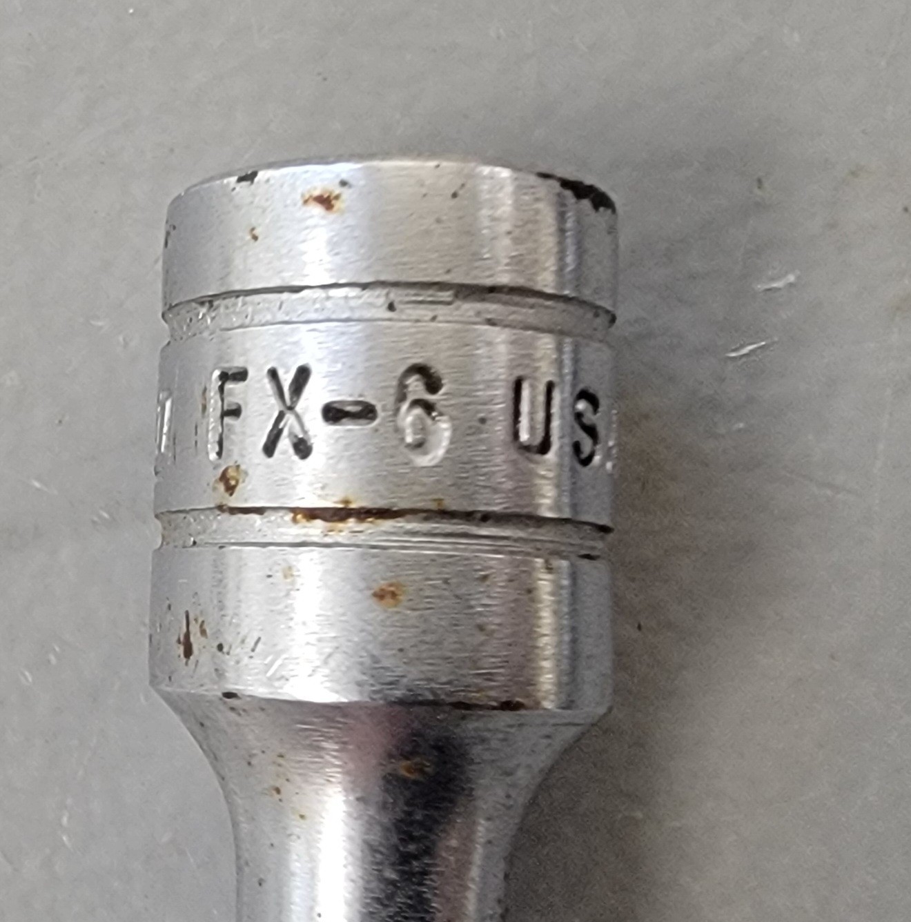 Vintage Proto 3/8″ Drive Pear Head Ratchet 5249 w/ Snap-On FX-6 Ext. (Pre-Owned)