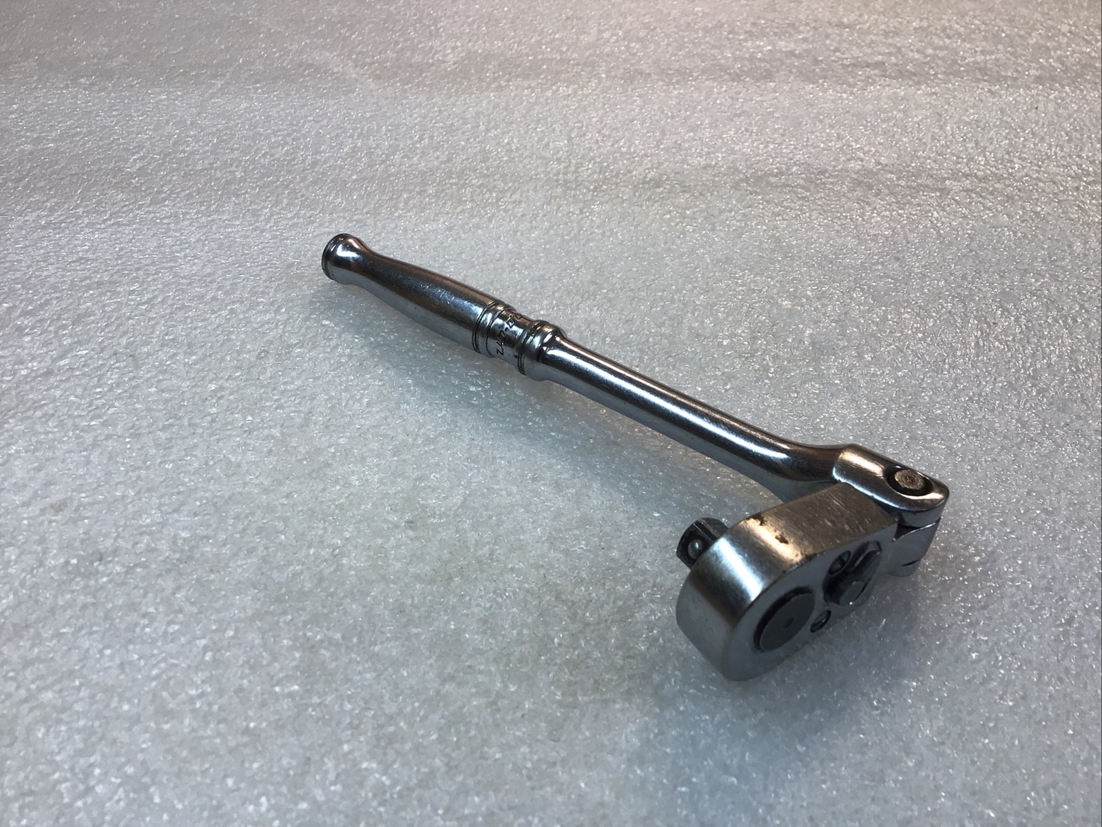 Snap On Tools#TM711A – Chrome, 1/4″ Dr., Flex Head, 5-3/4”Long, Ratchet-USA-