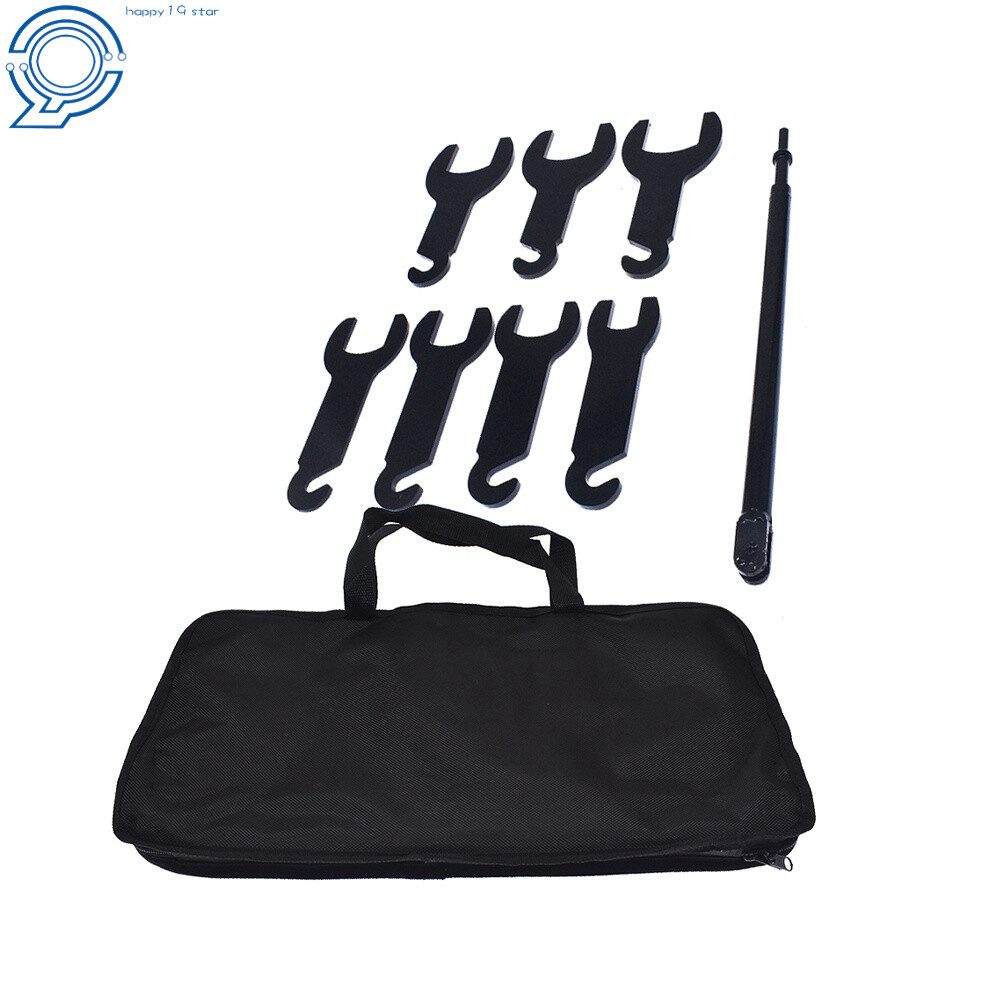 Pneumatic Fan Clutch Wrench Set Removal Tool Kit for Ford/GM/Chrysler/Jeep 43300