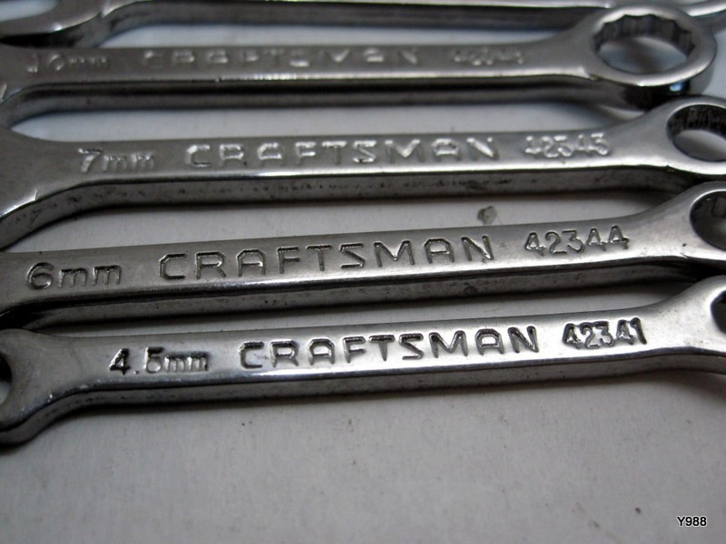 CRAFTSMAN set of 5 Midget mix lot See description