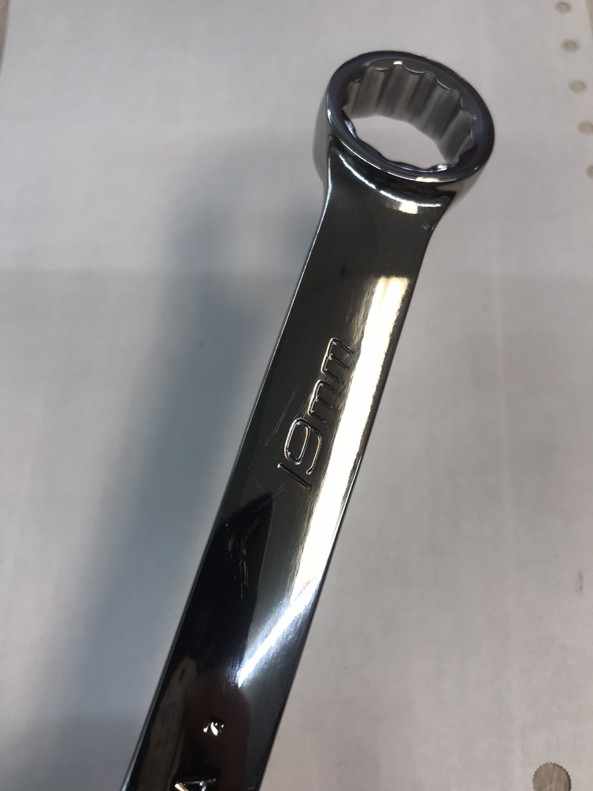 Snap-On 10pc 12 pt METRIC Flank Drive PLUS Combination Wrench Set SOEXM710