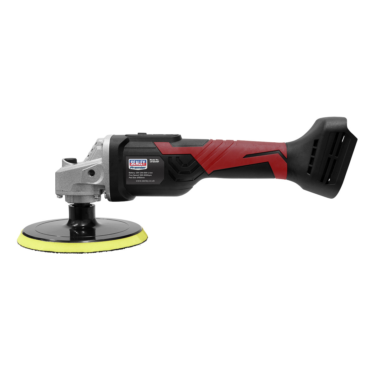 Sealey CP20VRP Cordless Rotary Polisher 150mm 20V Lithium-ion – Body Only