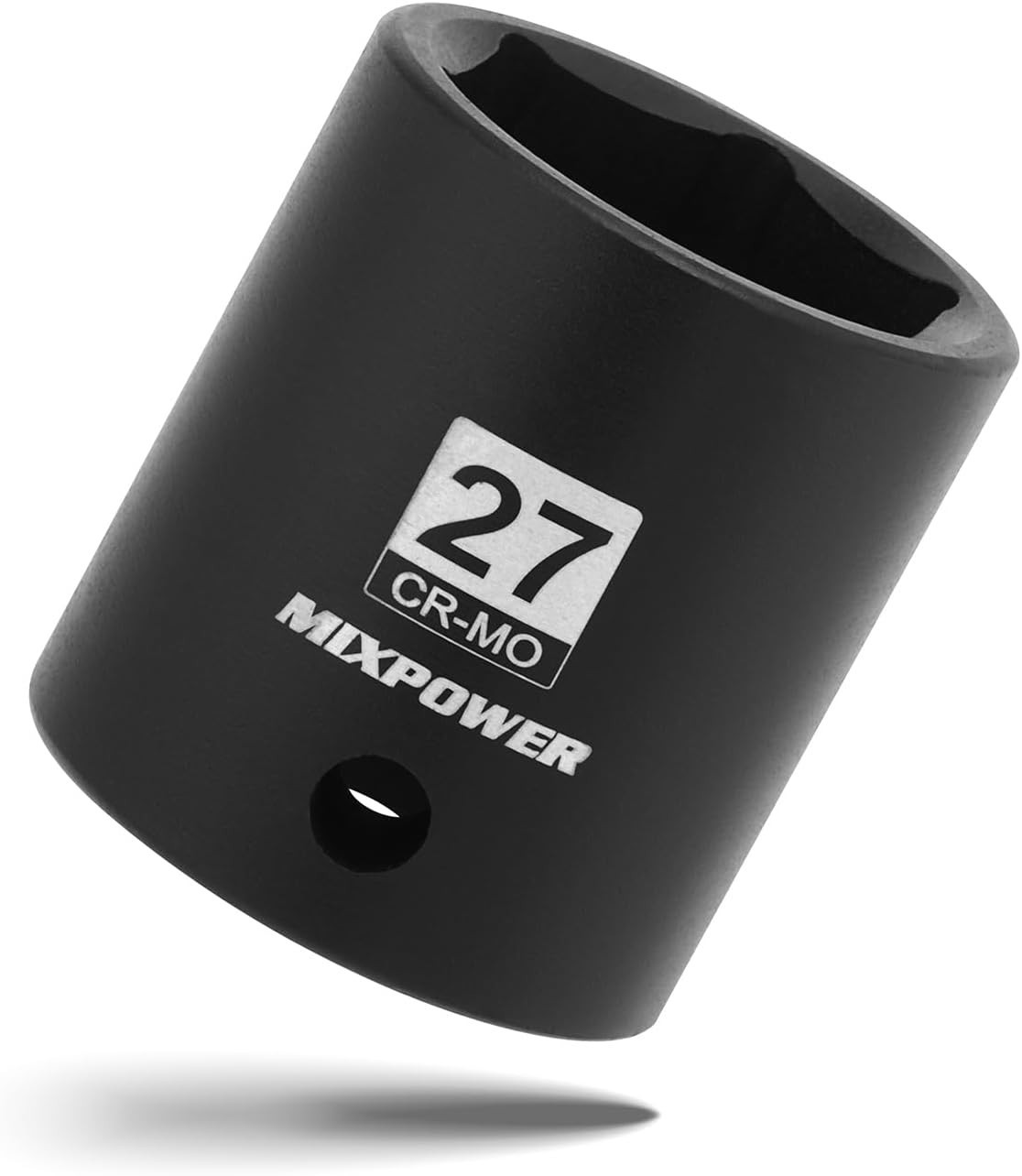 Professional 27mm Chrome Molybdenum 1/2″ Drive Shallow Socket for Impact Drivers