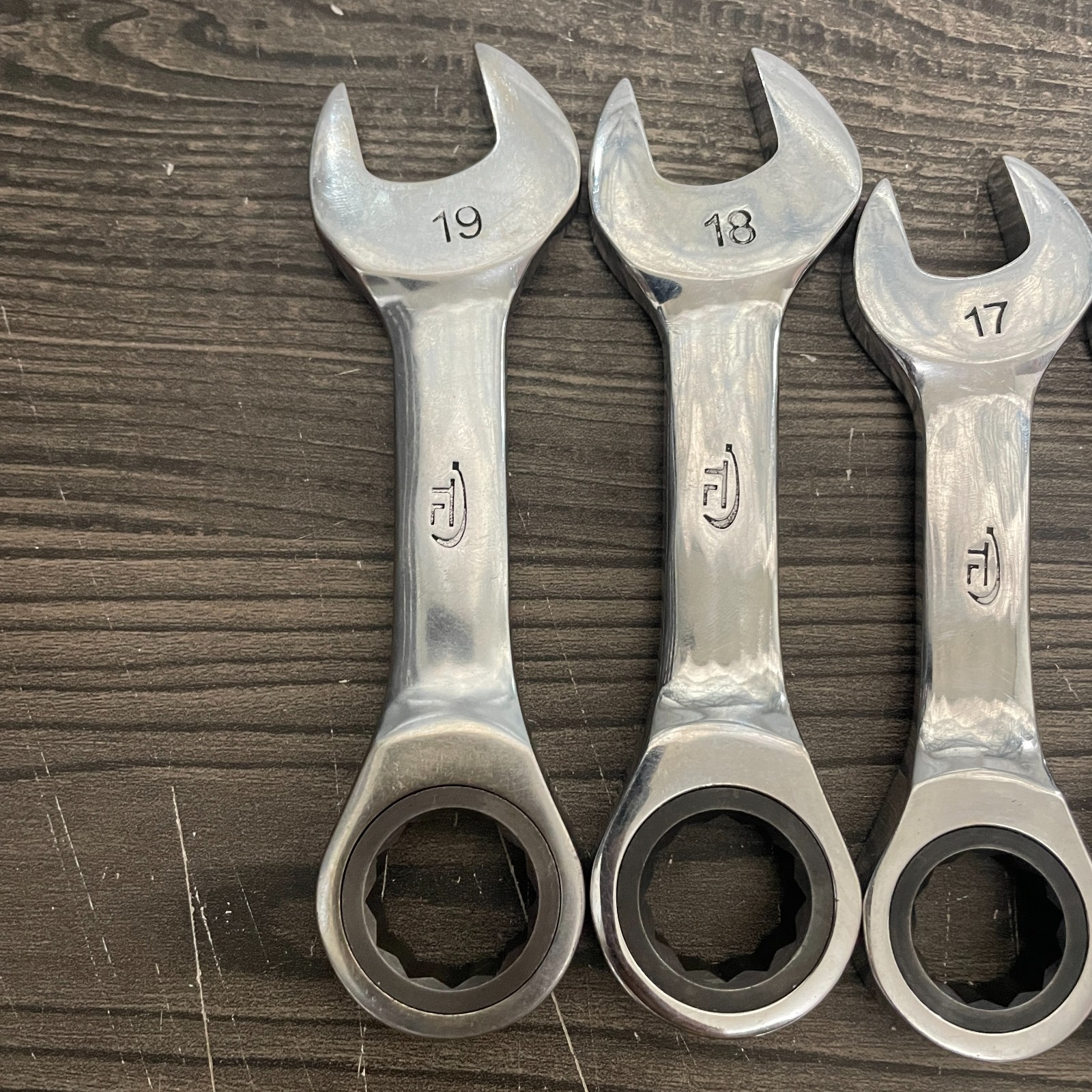 Teng Tools Metric Short Ratcheting Combination Wrench 7 Piece Set