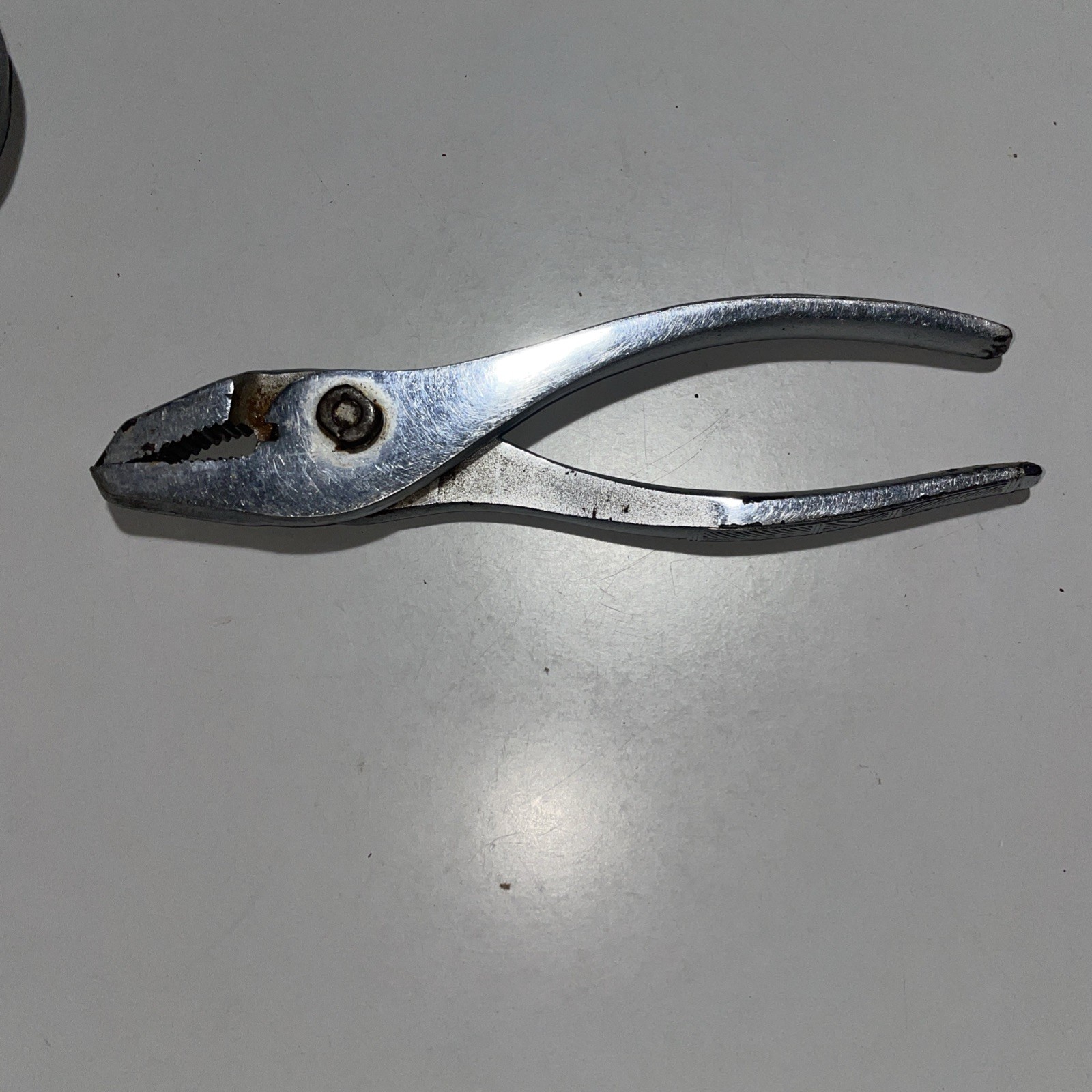 Rare Vintage Penens Corp 3267 Slip Joint Pliers Knurled Handle Chicago USA