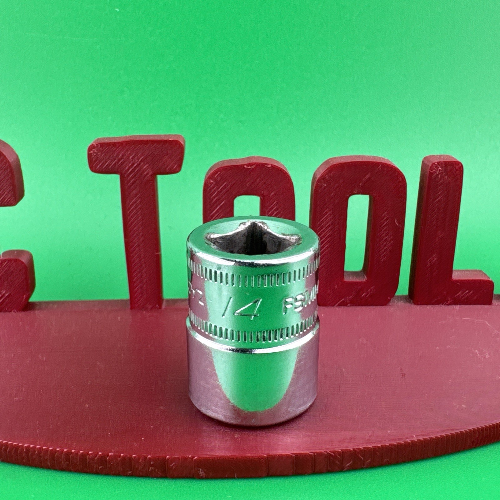 Snap On FSM141 3/8″ Drive 6-Point Metric 14mm Shallow Chrome Socket 5