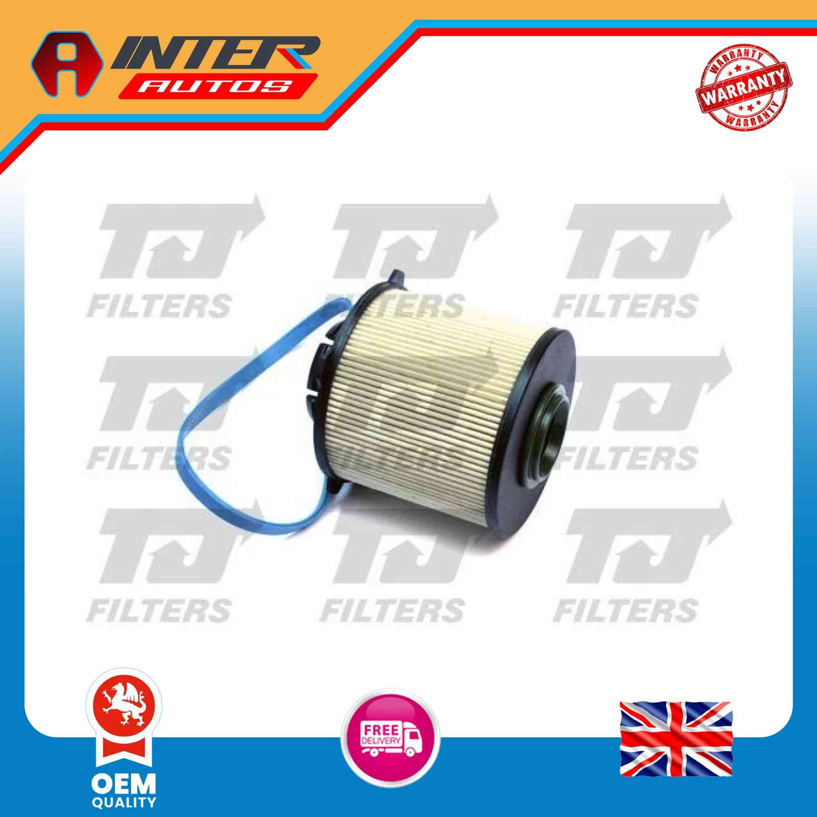 TJ Filters Service Kit Air + Fuel + Oil + Cabin Pollen Filter Fits Opel Vauxhall