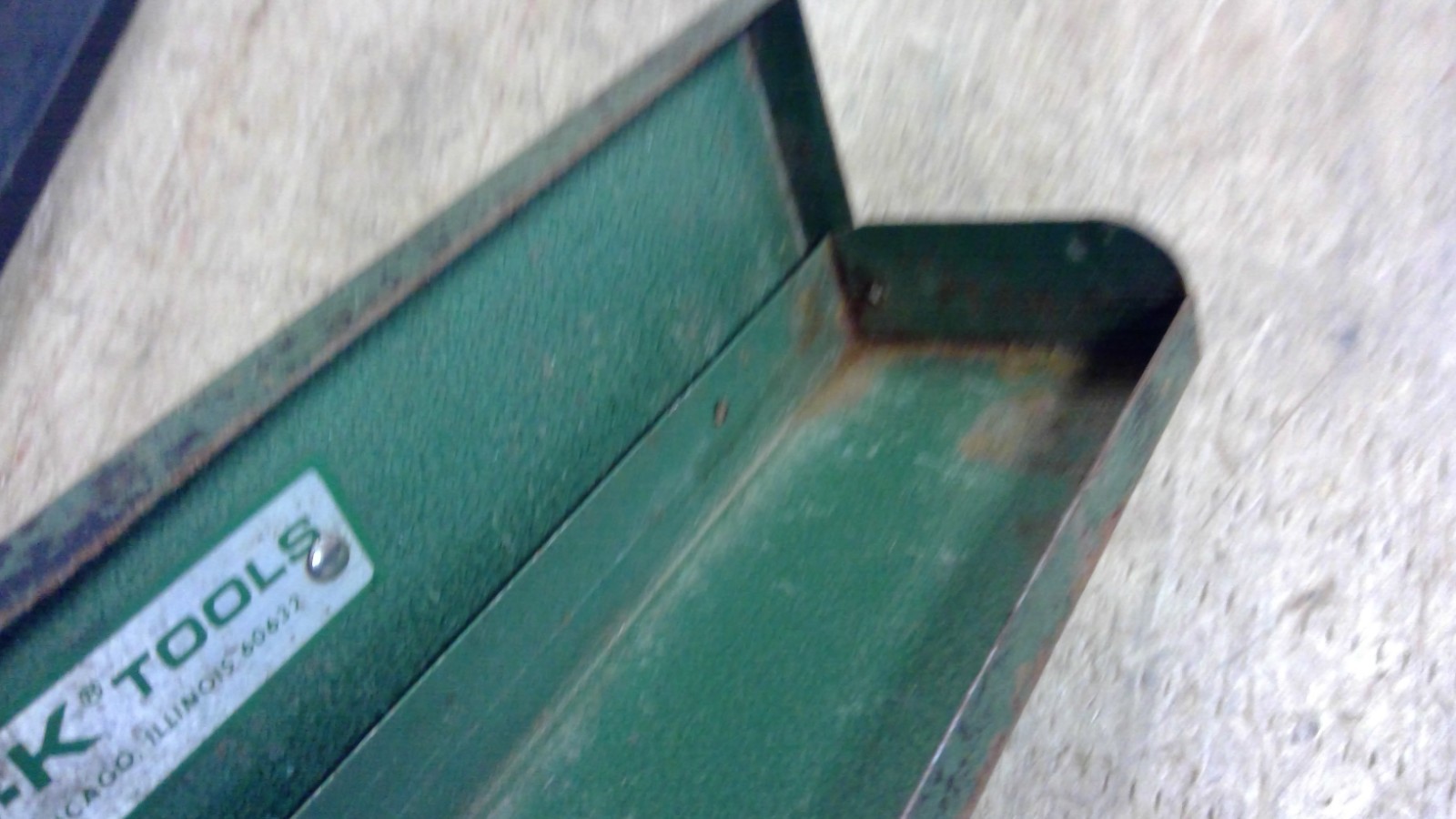 Vintage SK TOOLS CASE ONLY Socket Set – USA 10 1/2″ x 2 1/2″ x 1″