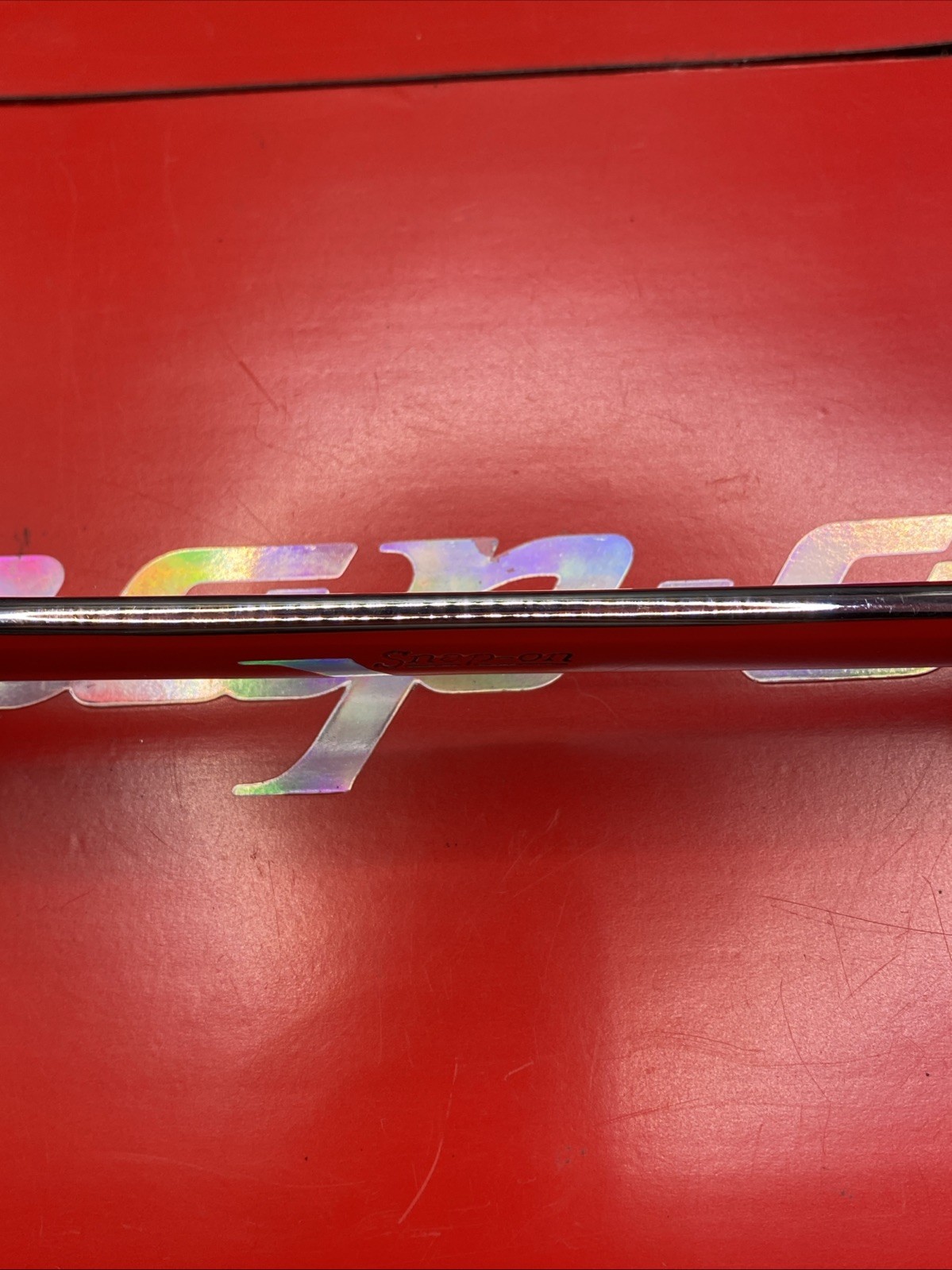 Snap On Tools OEX280 7/8″ 12PT SAE Short Chrome Combination Wrench Clean