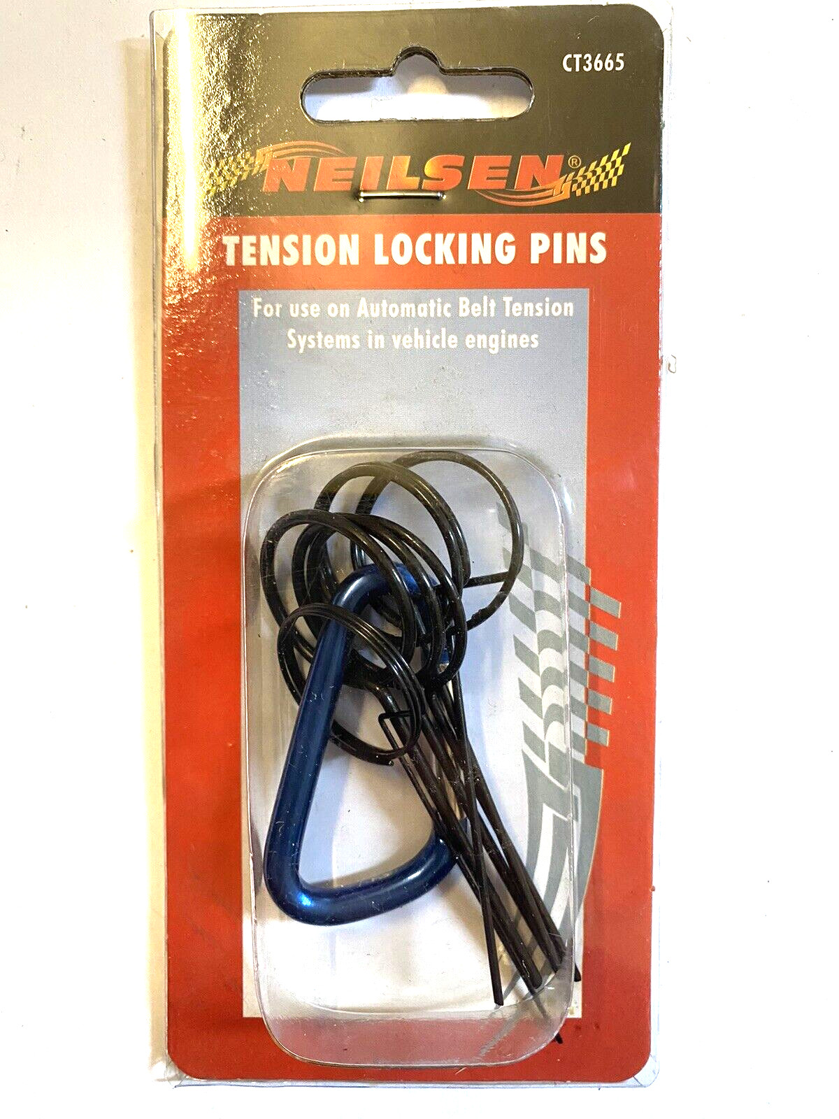 6pc Belt Tensioner Timing Belt retaining Automatic Tool Pin Set Key ring CT3665