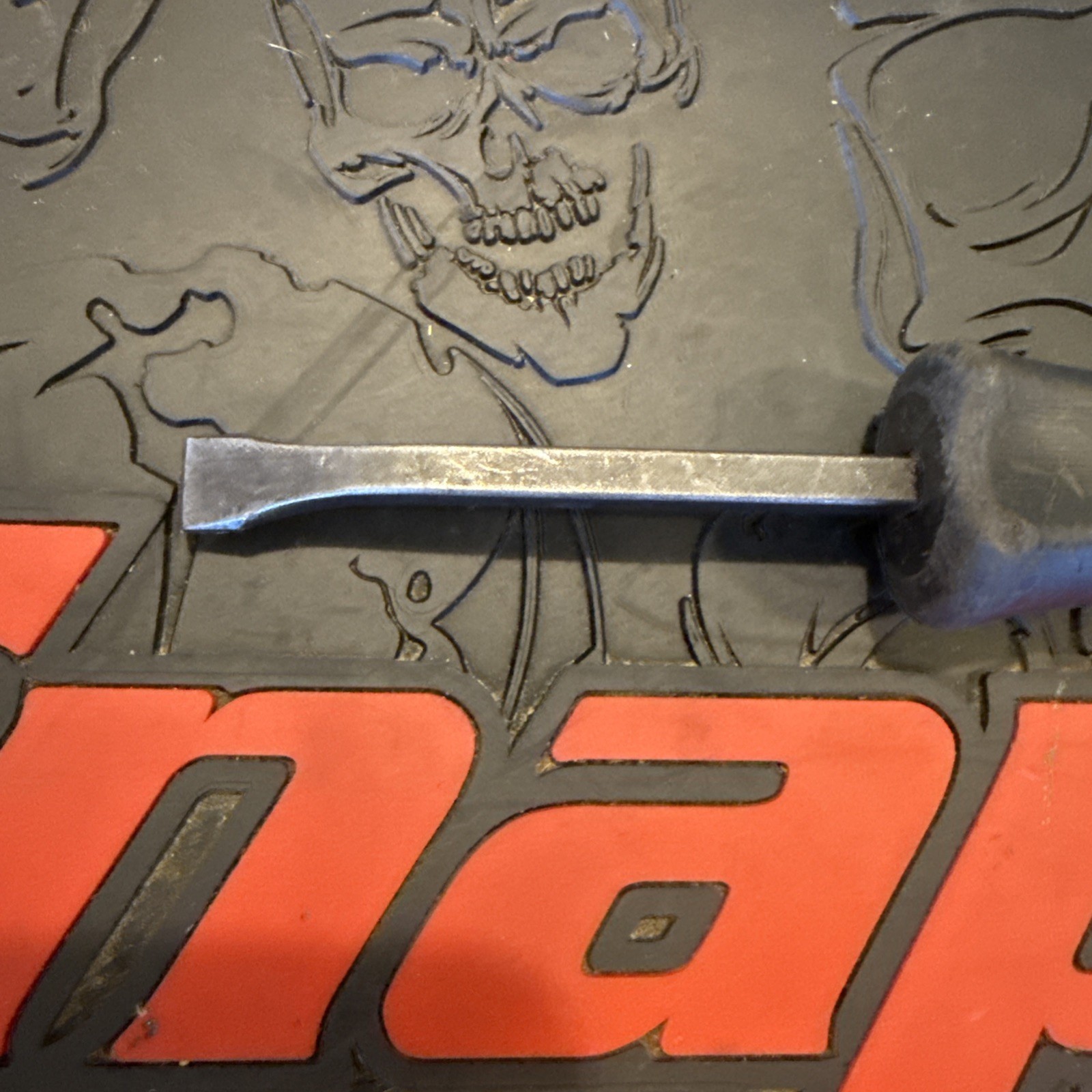 Snap On Tools SPBS8A BLACK 8″ Steel Angled Striking Prybar Industrial Finish