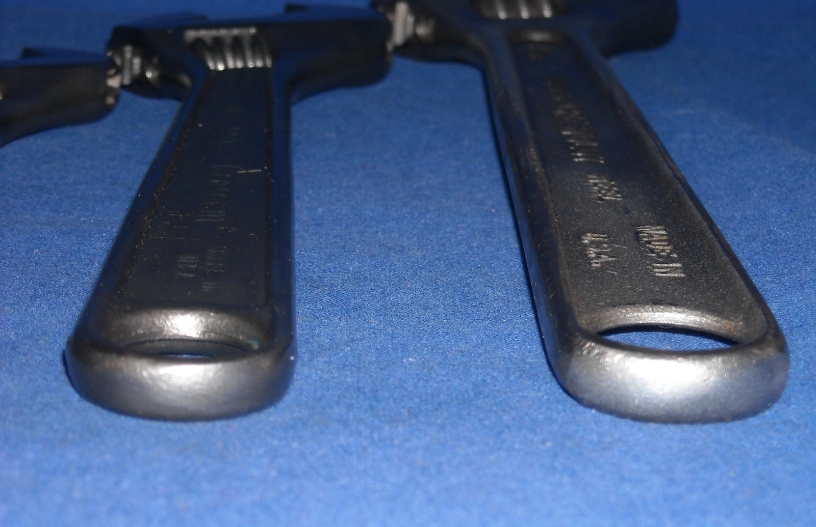 Vintage Crescent J.H. Williams Allen Adjustable Wrench Set 4, 6, 8, 10 & 12 inch