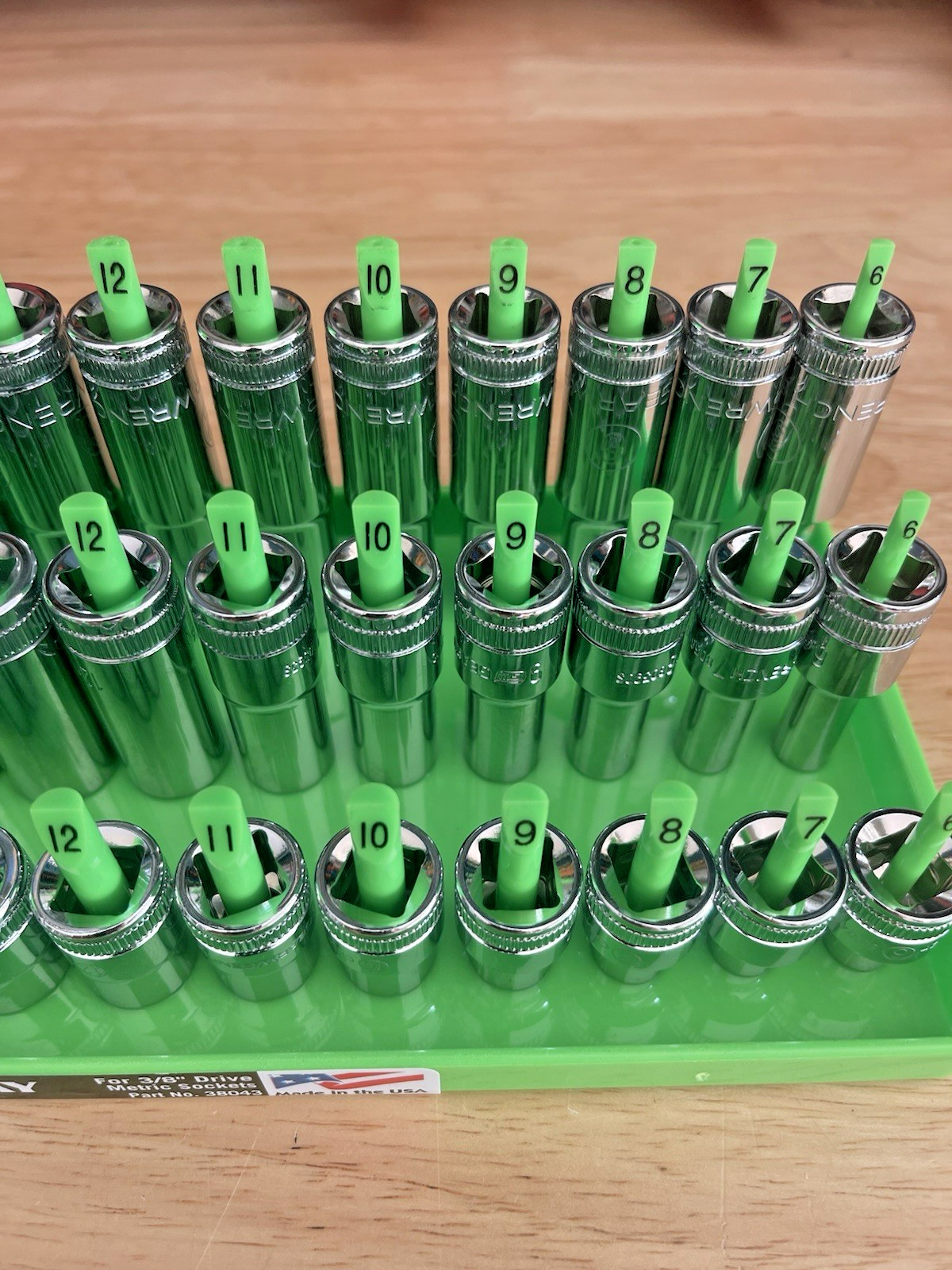 GearWrench 3/8” Metric Shallow Mid Deep Sockets 80552 80554S 80554 6mm-20mm NEW