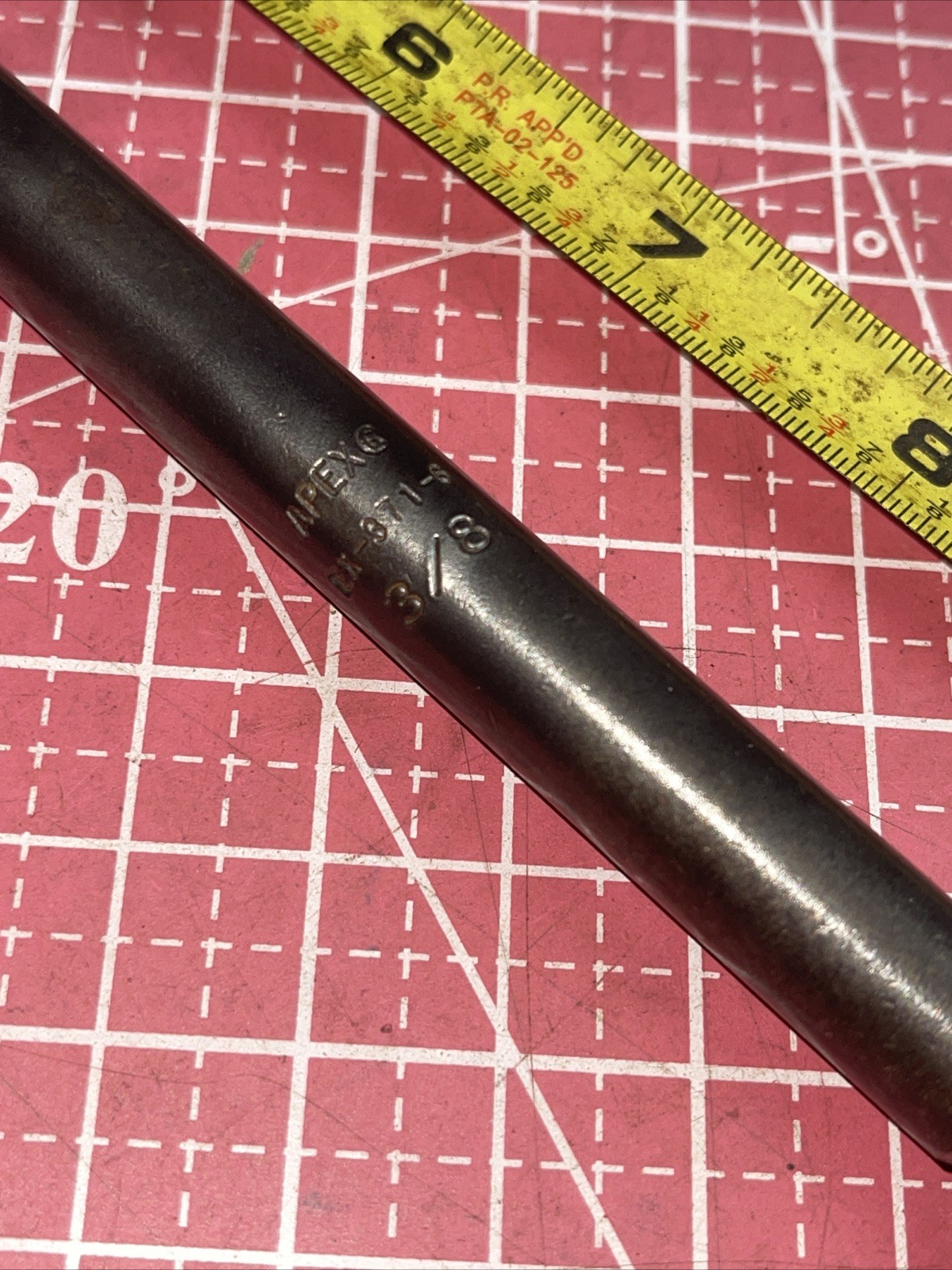 Apex USA EX371-6 Hex 7/16 Power 3/8” Drive Socket Adapter Extension 6” Long 3/8