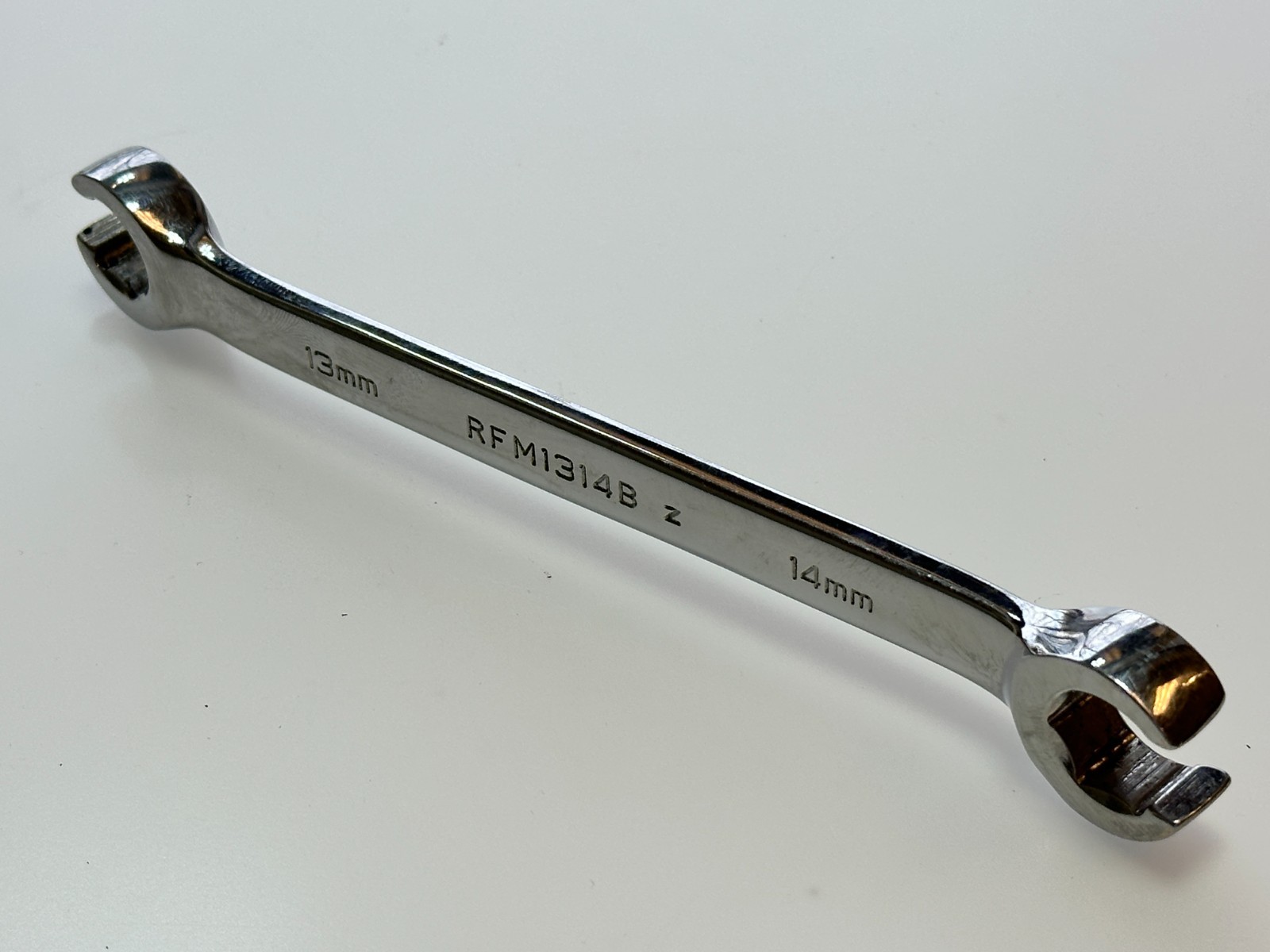 Matco Tools USA RFM1314B Metric 13mm x 14mm Double Flare Nut Line Wrench 6 Point