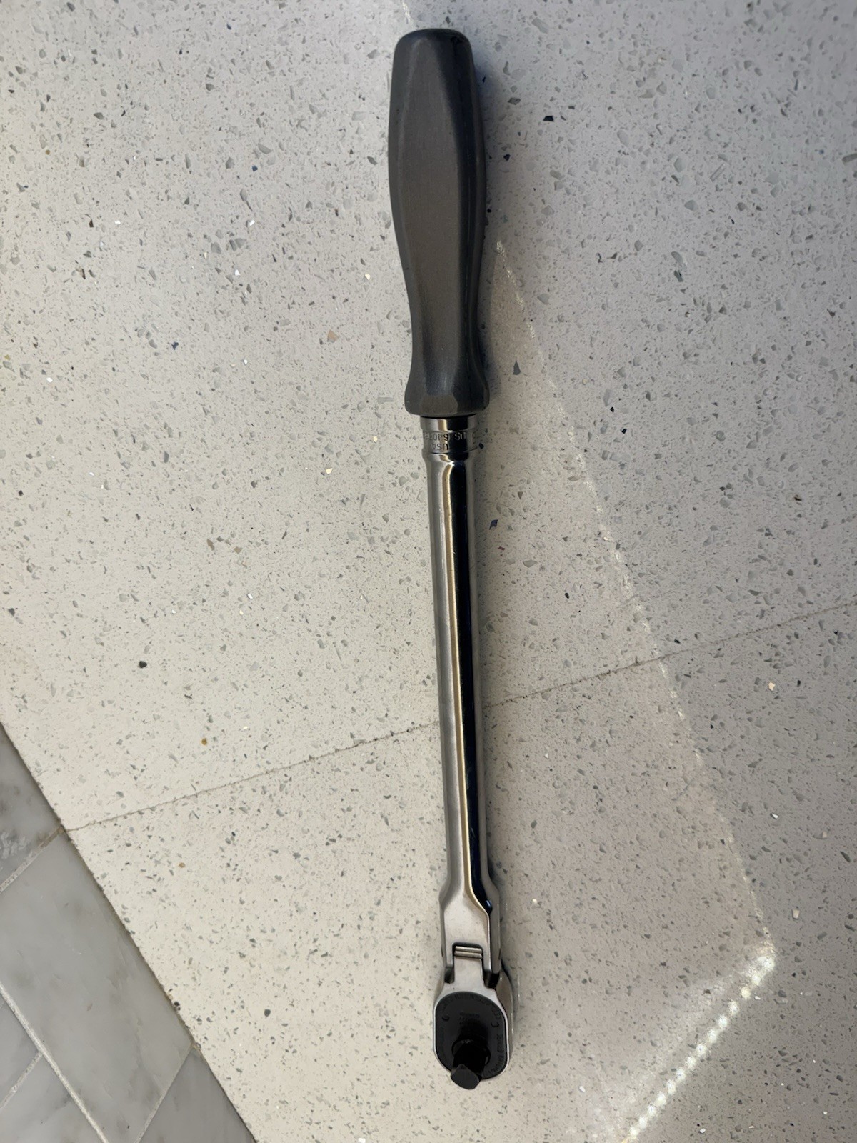 Snap-on DARK TITANIUM 1/2″ Drive Hard Locking Flex Ratchet SHXD80BDT