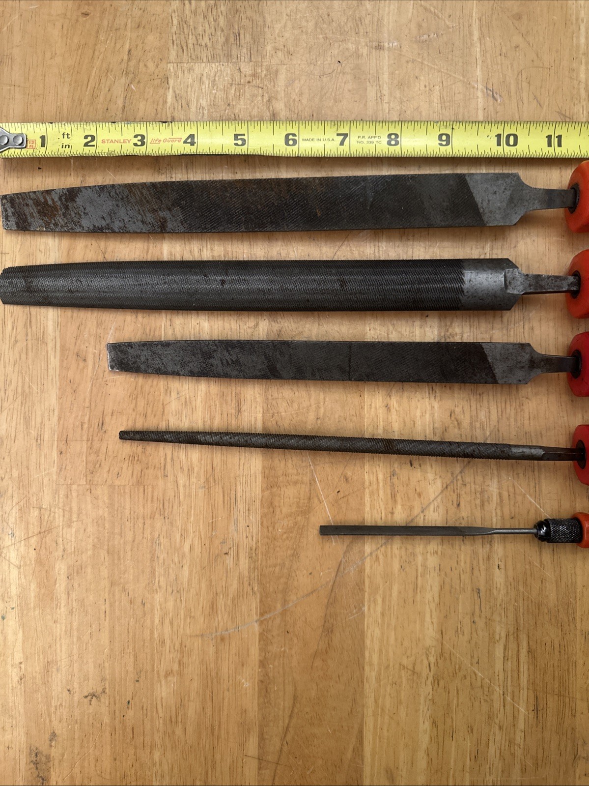 5 Snap-On Hard Handles (2) HF-616 HF-615 HF-614 HF-611. USA Handle, Mixed Files