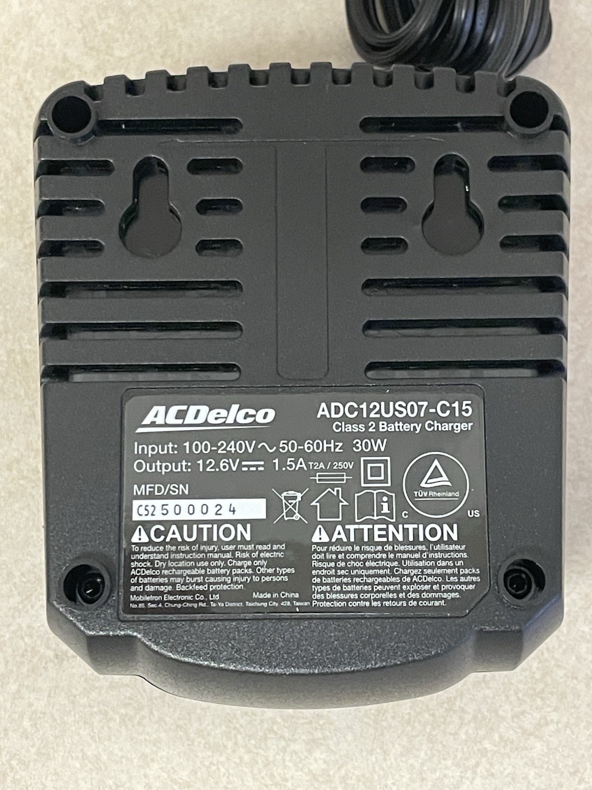ACDelco ARW1207 Li-ion 12V 1/4″ Ratchet Wrench
