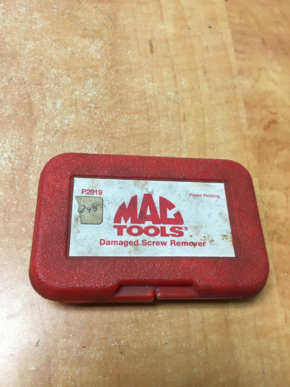 Mac Tools X-Out Damaged Screw Remover P2019 #6-#14 3 Pcs. USA