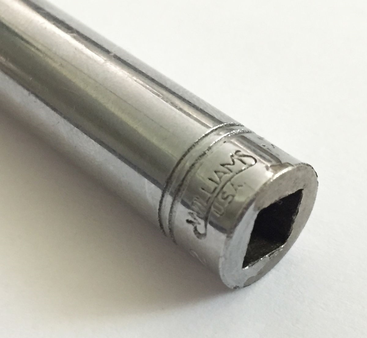 Vintage WILLIAMS 11/32 in Deep Socket MD-1211 • 1/4 Inch Drive • 12 Point USA