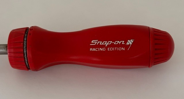 Snap-on Tools USA Racing Edition Ratcheting Screwdriver Vintage from 1980s