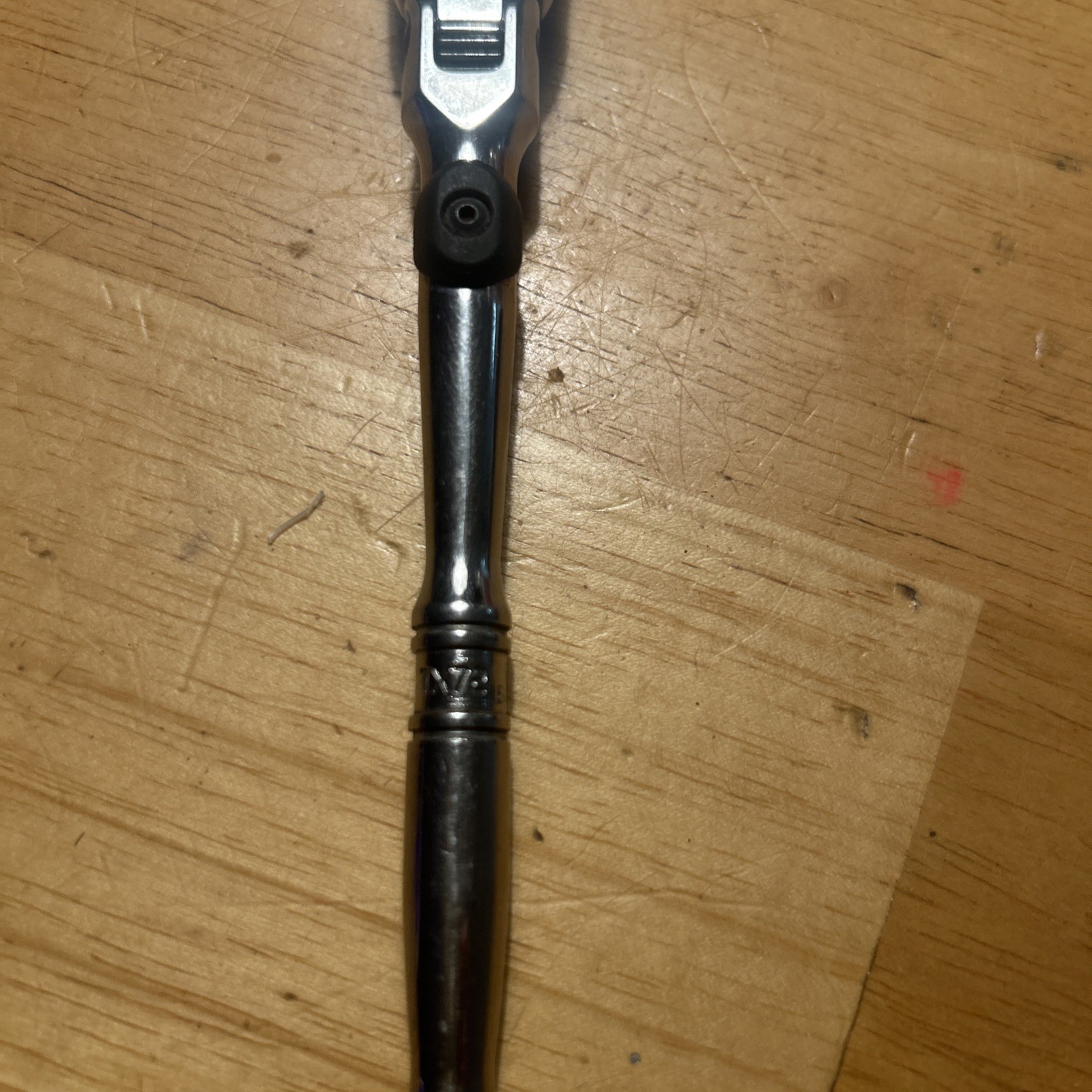 Snap On tx72 1/4”drive dual 80 standard handle locking flex head ratchet