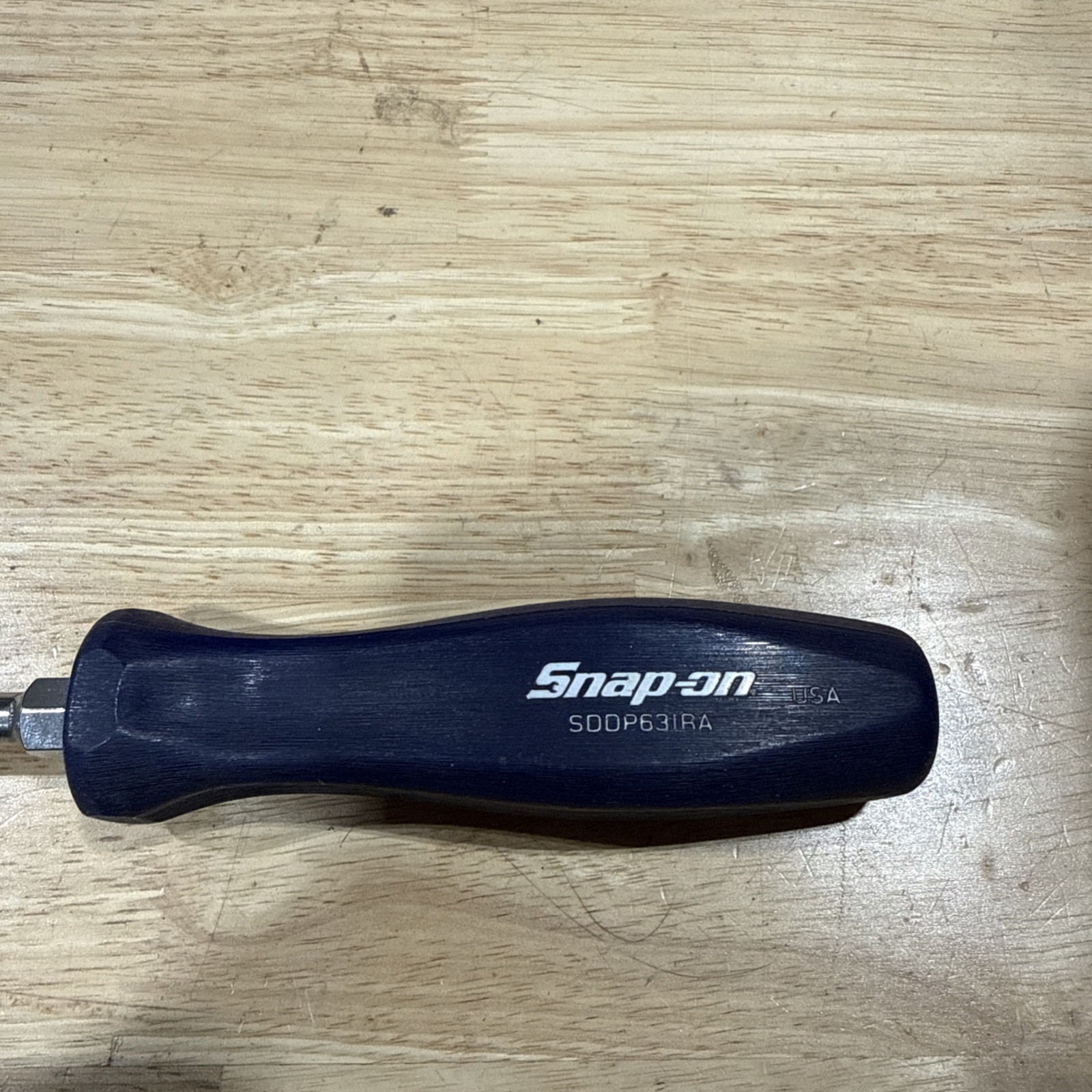 Snap-on Tools USA NEW DARK BLUE Hard Handle P3 Phillips Screwdriver SDDP63IRAB